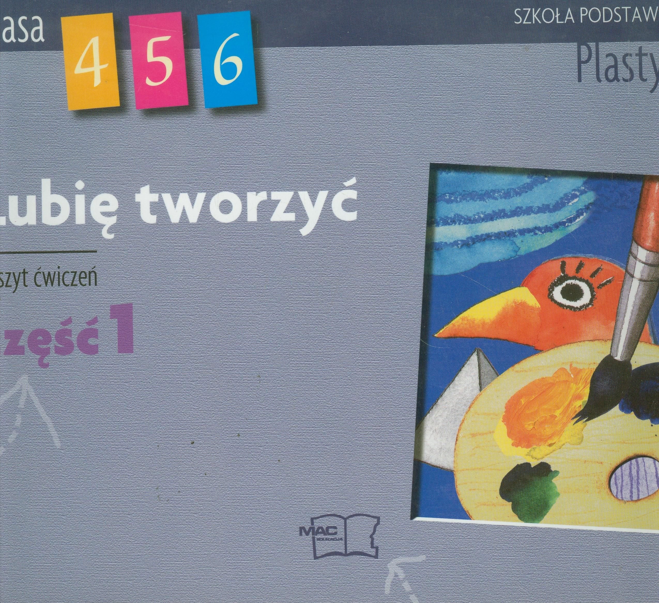 Lubię tworzyć 4-6 Ćwiczenia Część 1 Books