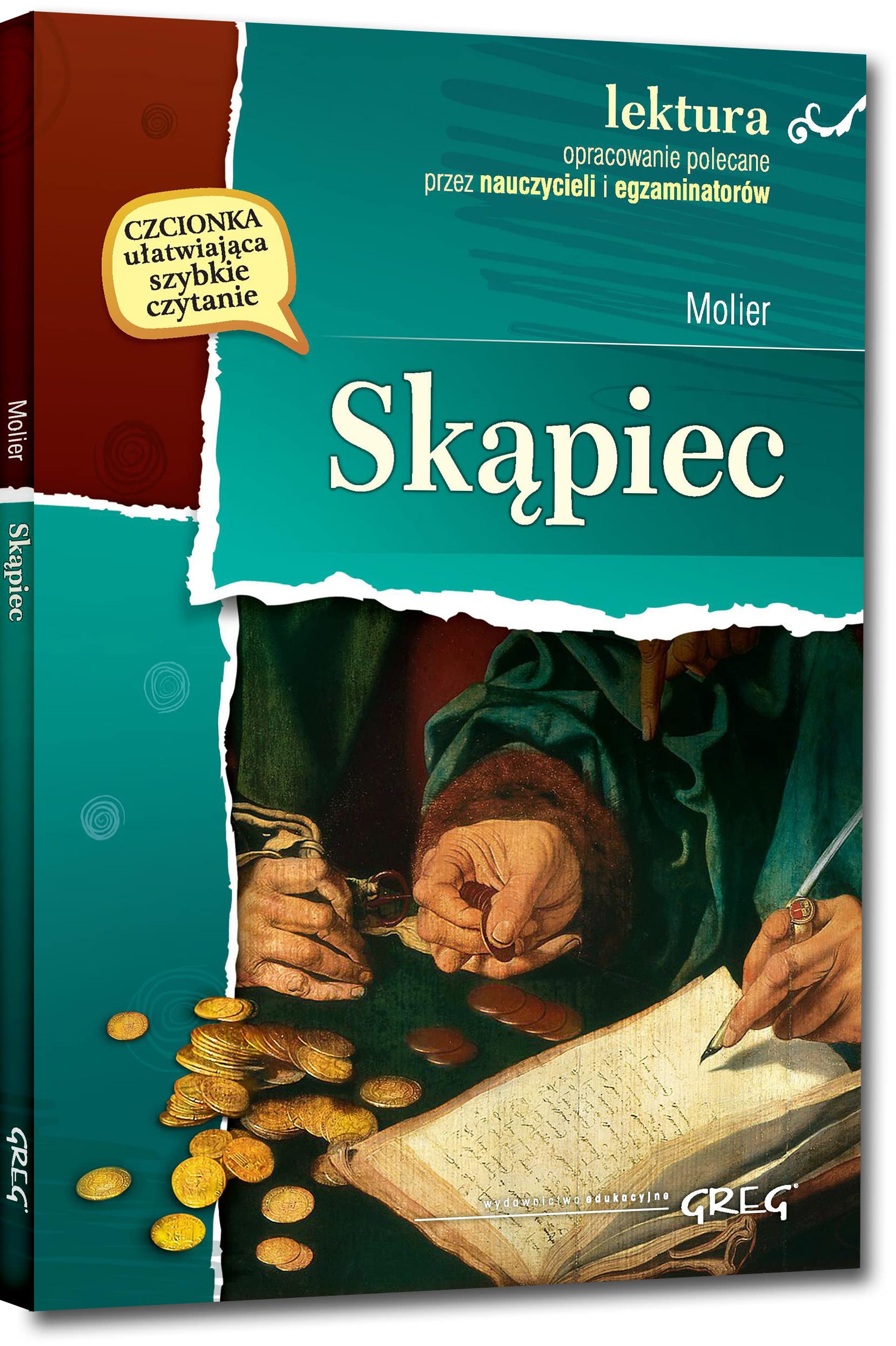 Skąpiec Lektura z opracowaniem Books
