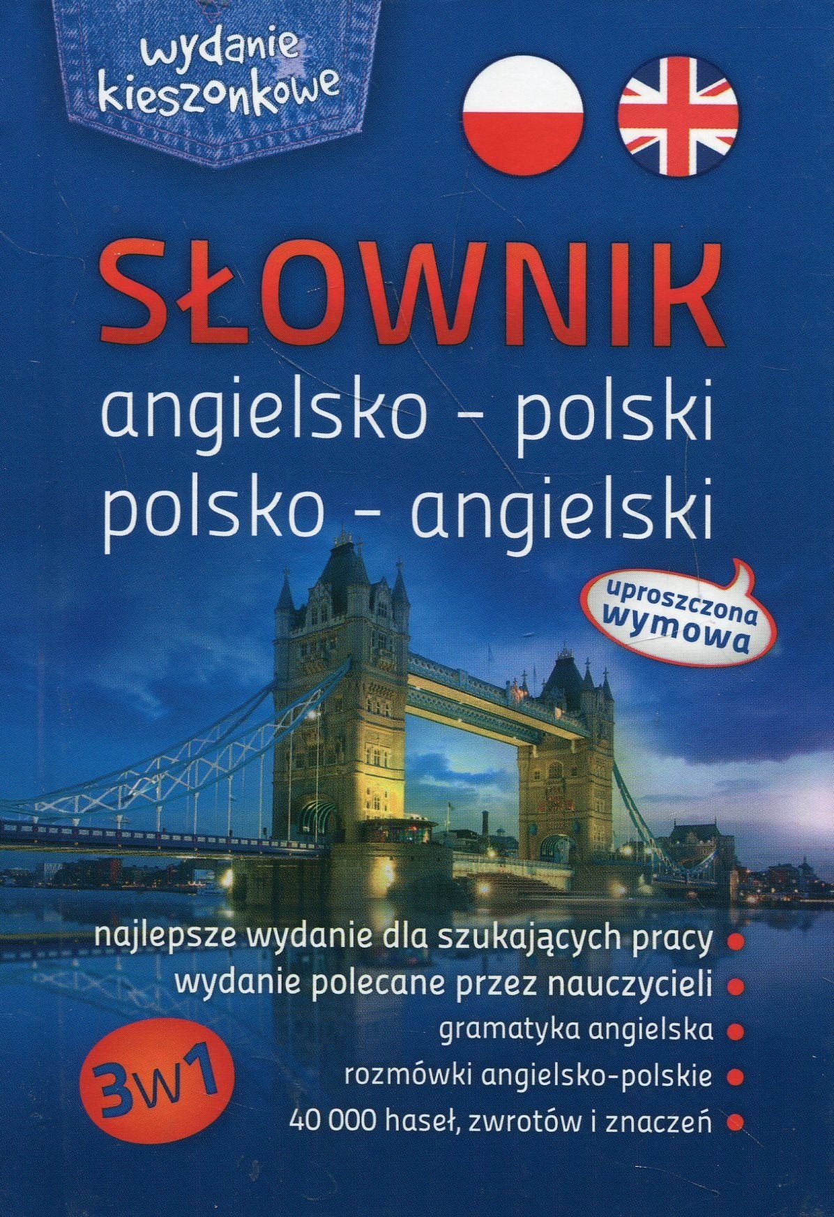Słownik angielsko - polski polsko - angielski: Wydanie kieszonkowe (SŁOWNIKI SZKOLNE) Books