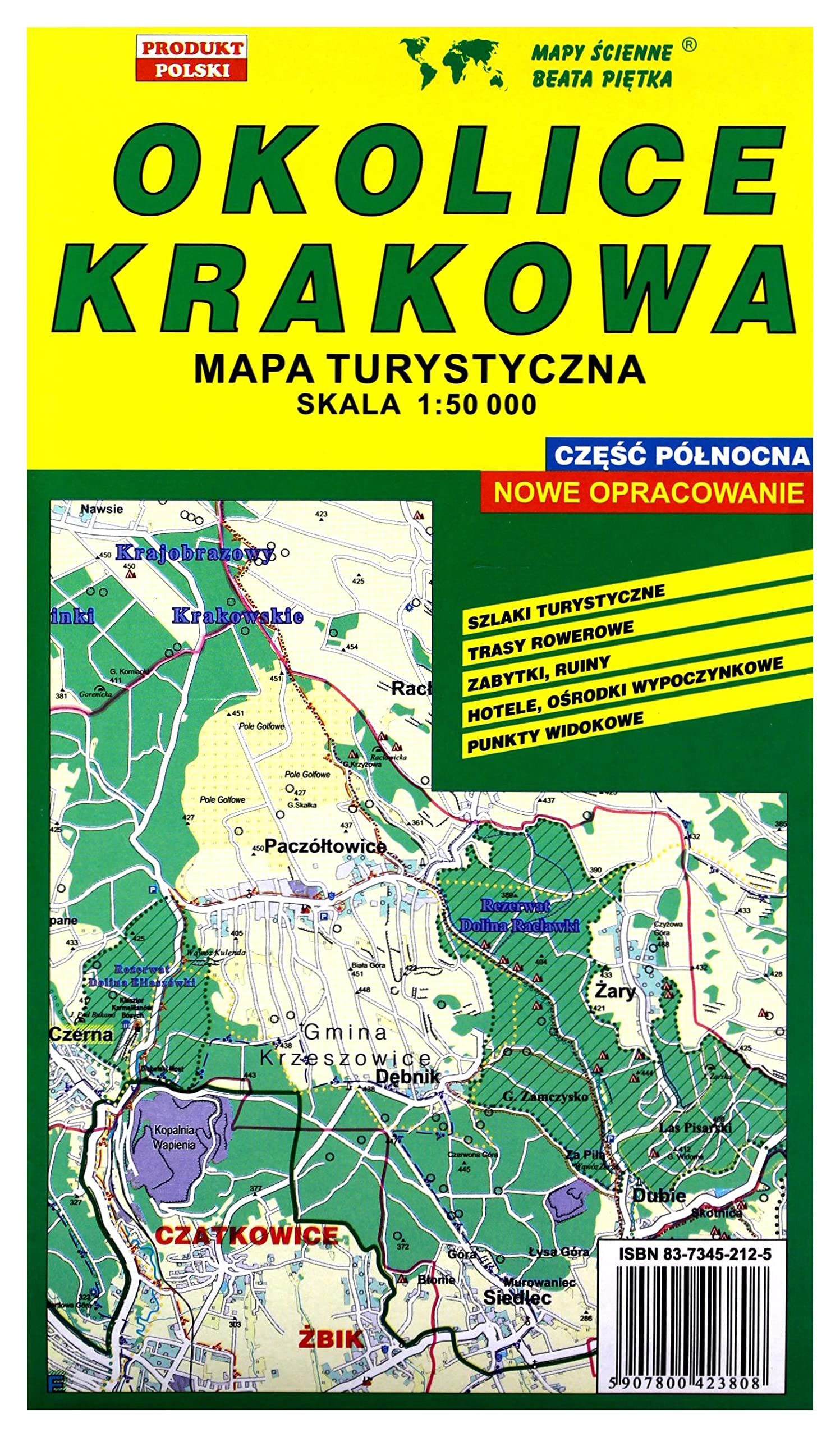 Okolice Krakowa część północna 1:50 000 Maps & Plans