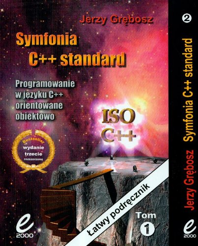 Symfonia C++ Standard Tom 1-2 Computer Science Books