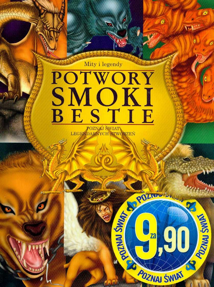 Potwory smoki bestie Poznaj świat book