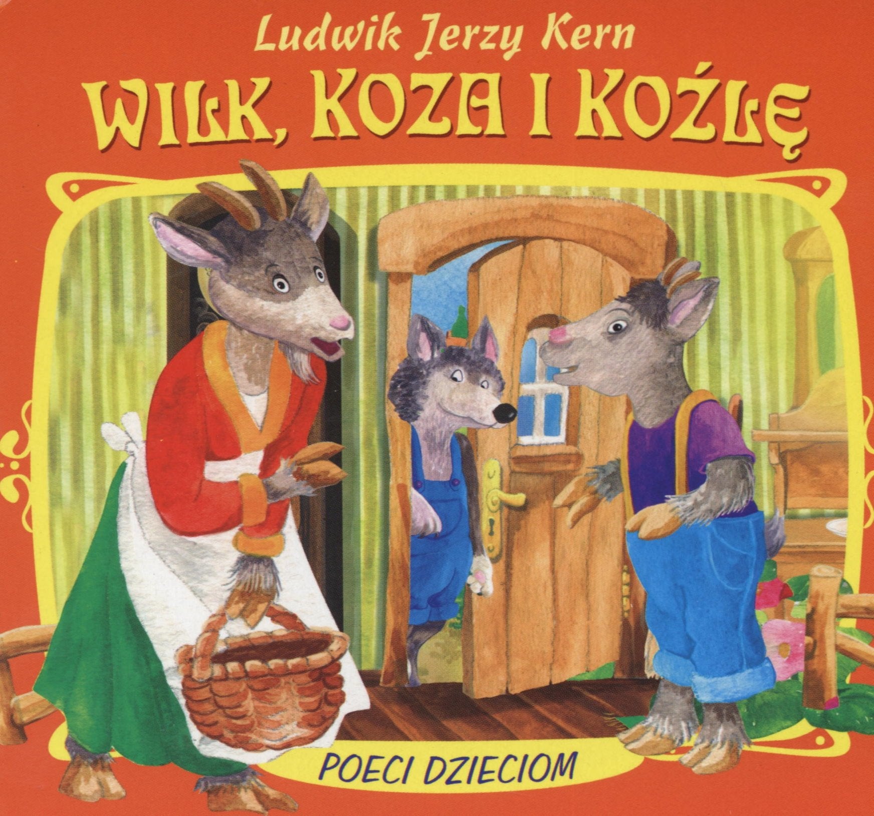Wilk koza i koźlę Poeci dzieciom book