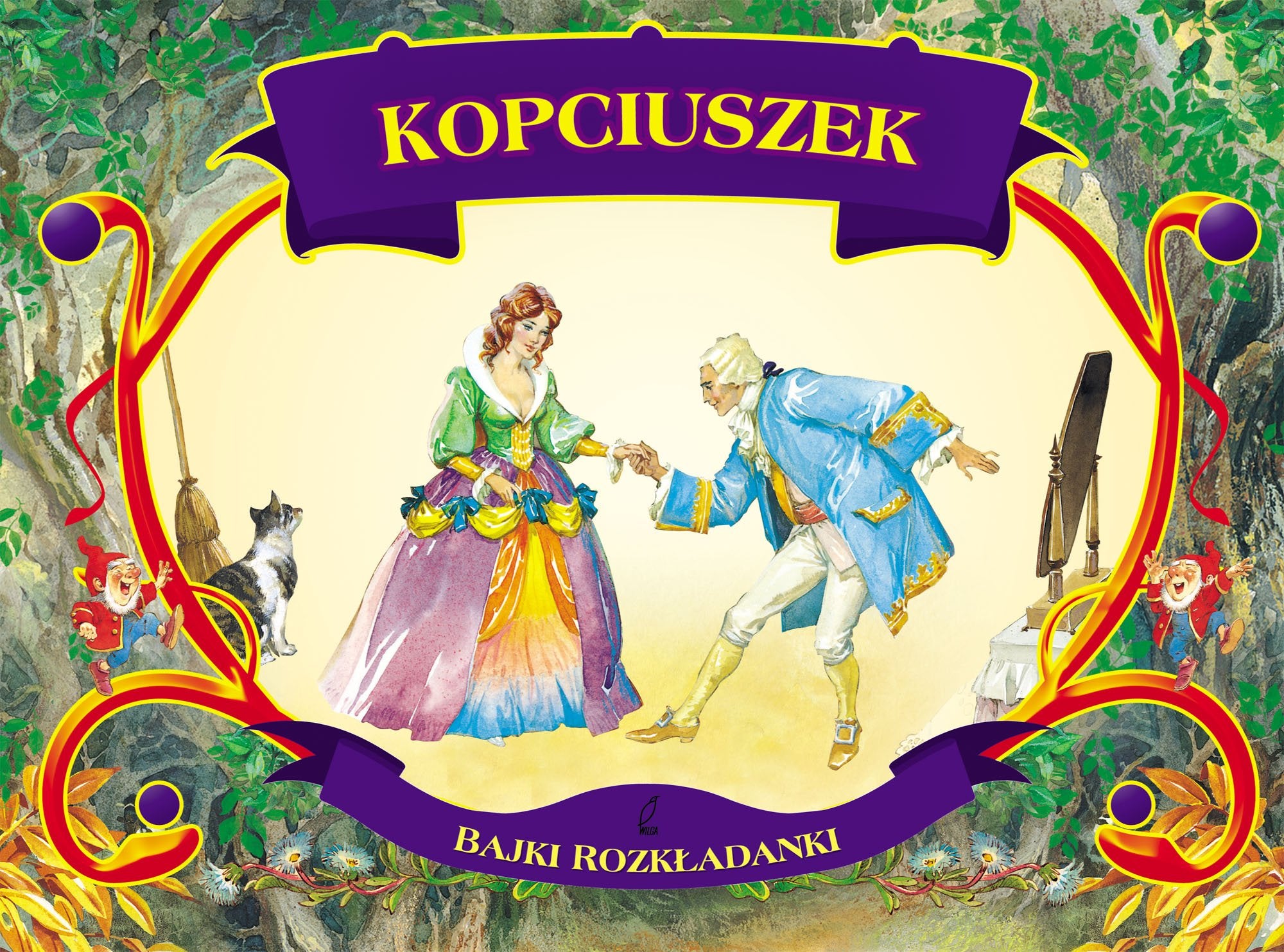 Bajki rozkladanki Kopciuszek book
