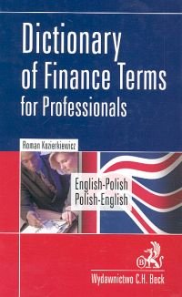 Slownik fachowej terminologii finansowej: Angielsko-polski, polsko-angielski Books