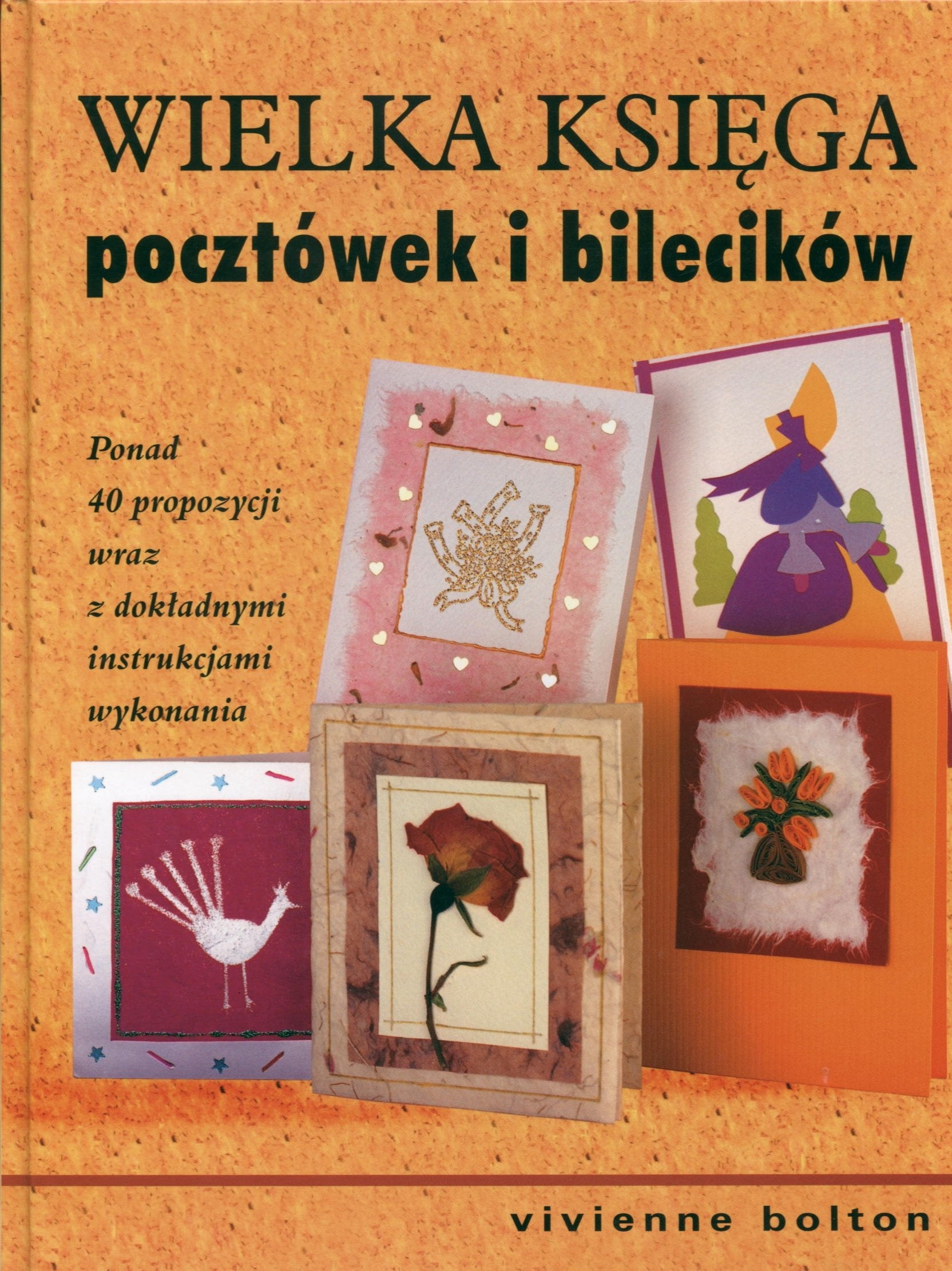 Wielka księga pocztówek i bilecików book