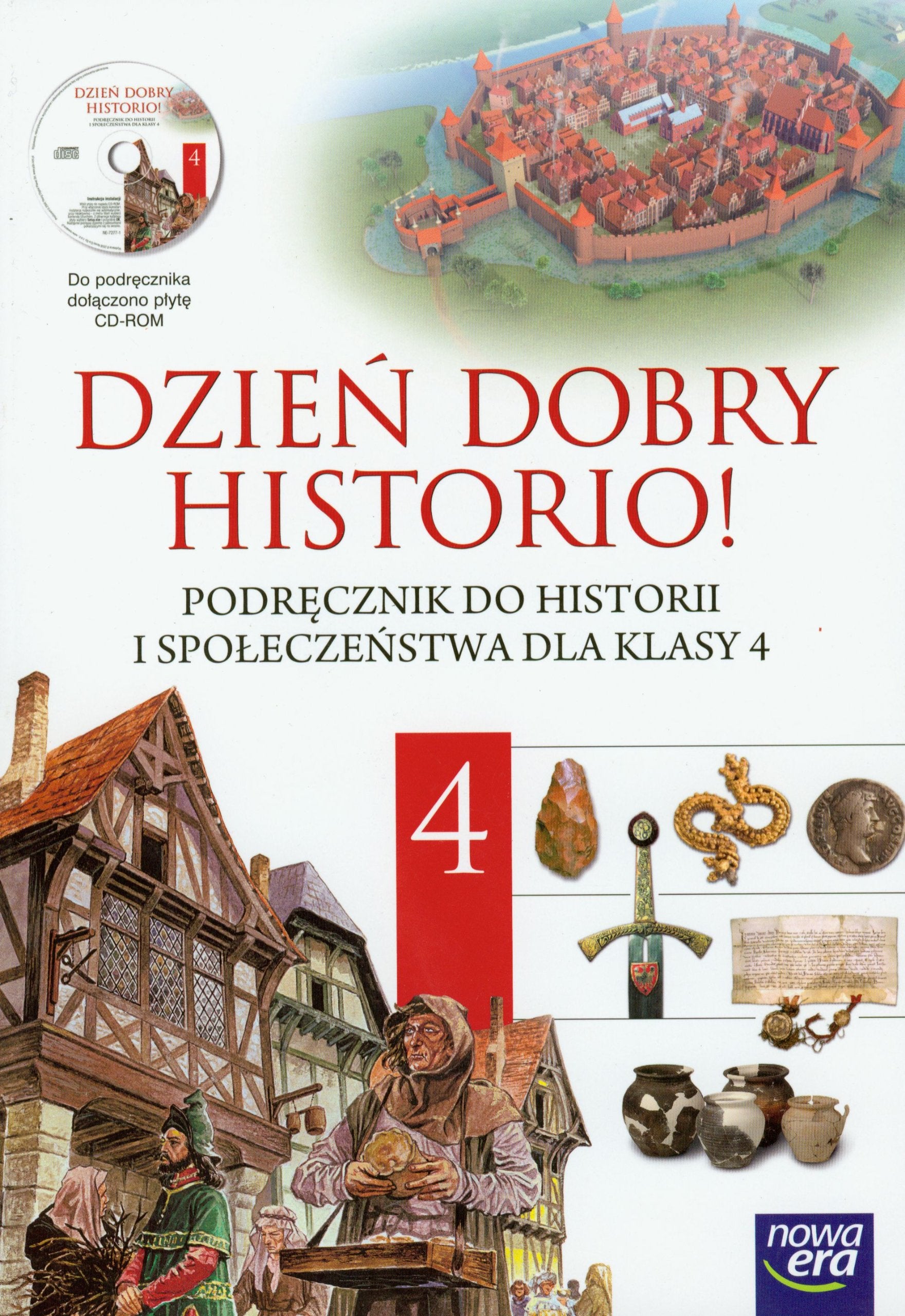 Dzien dobry historio 4 Podrecznik z plyta CD: Szkola podstawowa Books