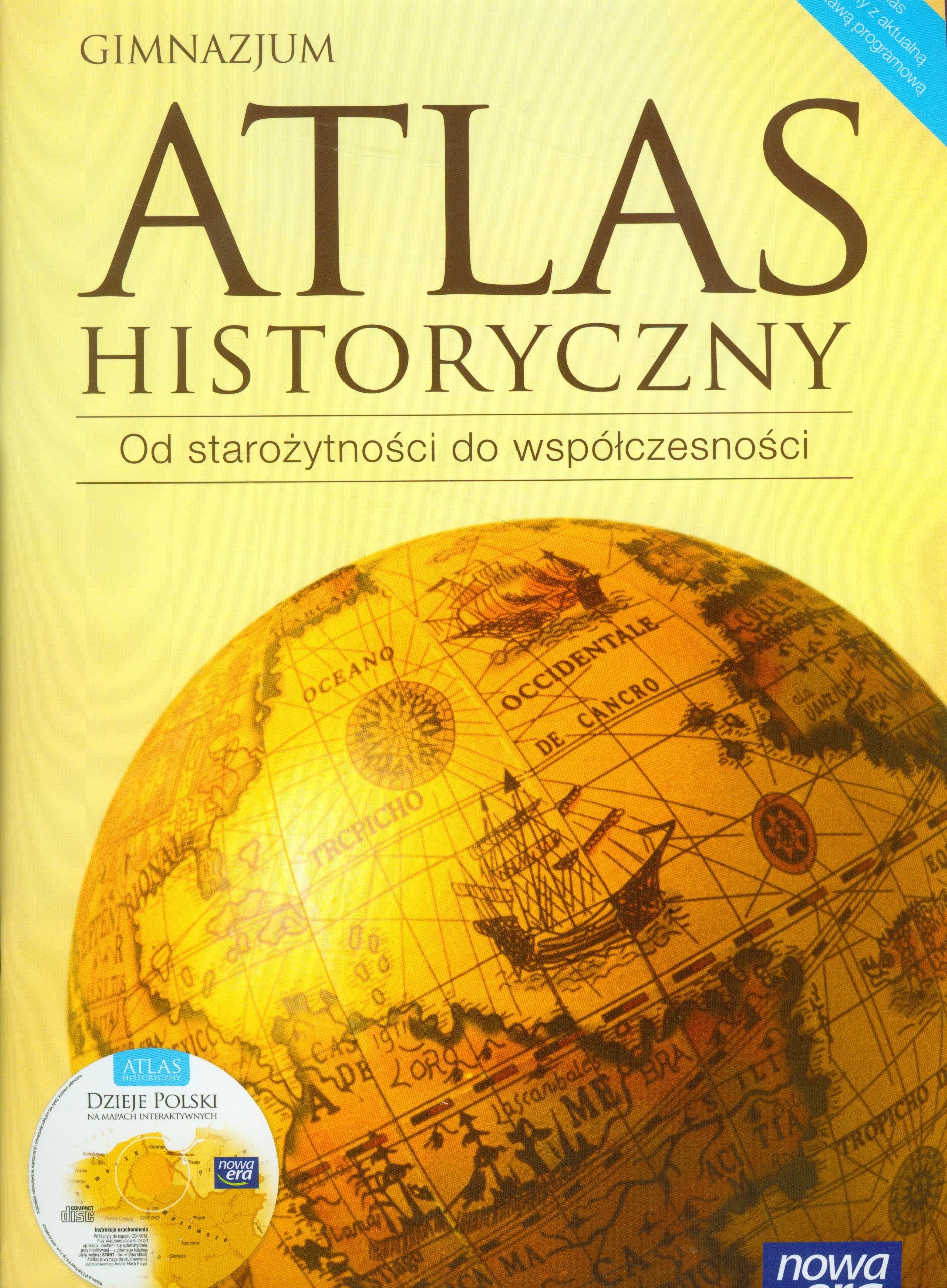 Atlas historyczny od starozytnosci do wspolczesnosci z plyta CD Social Sciences