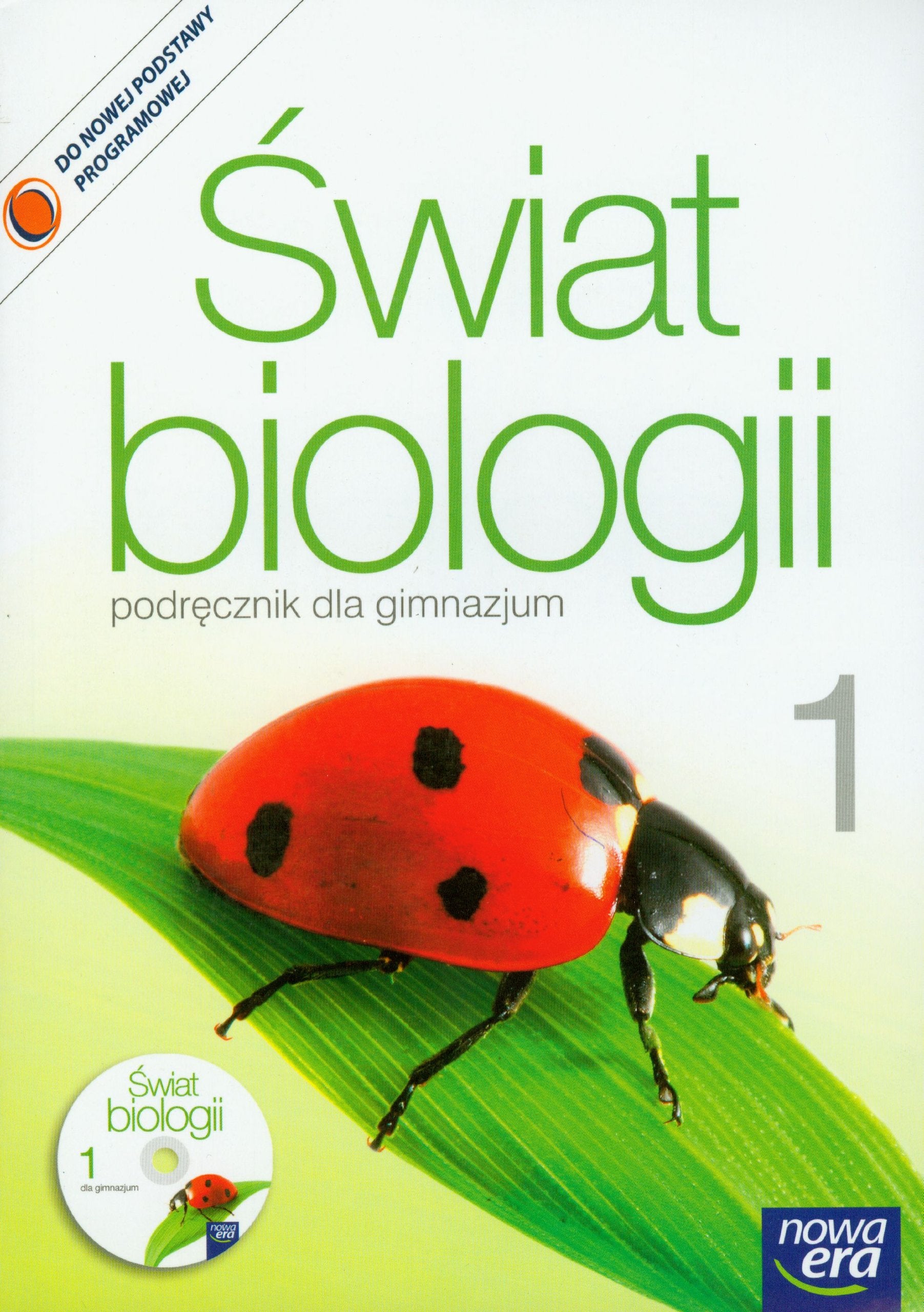 Świat biologii 1 Podręcznik z płytą CD: Gimnazjum Books