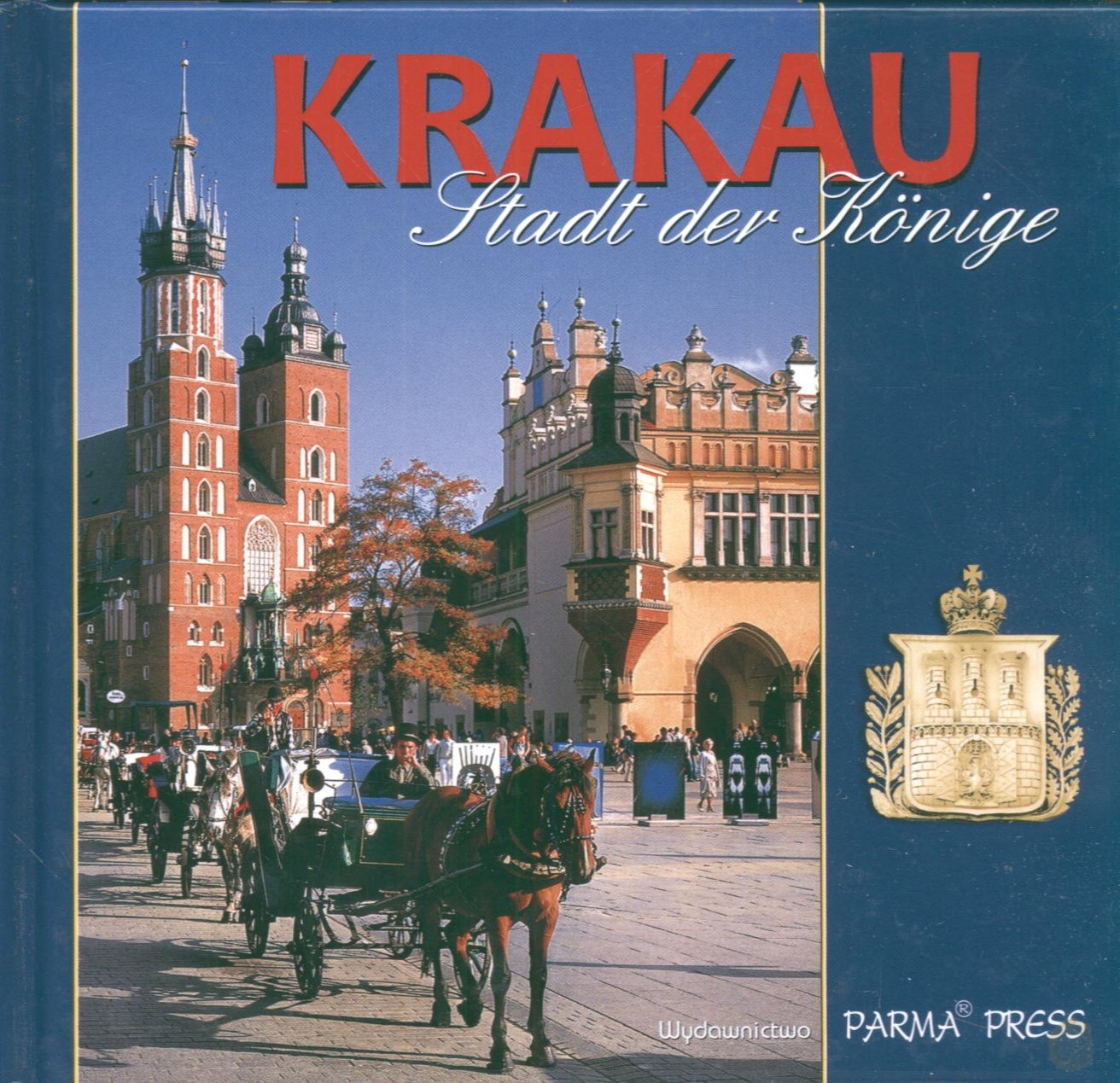Krakau Stadt der Konige Kraków wersja niemiecka Books