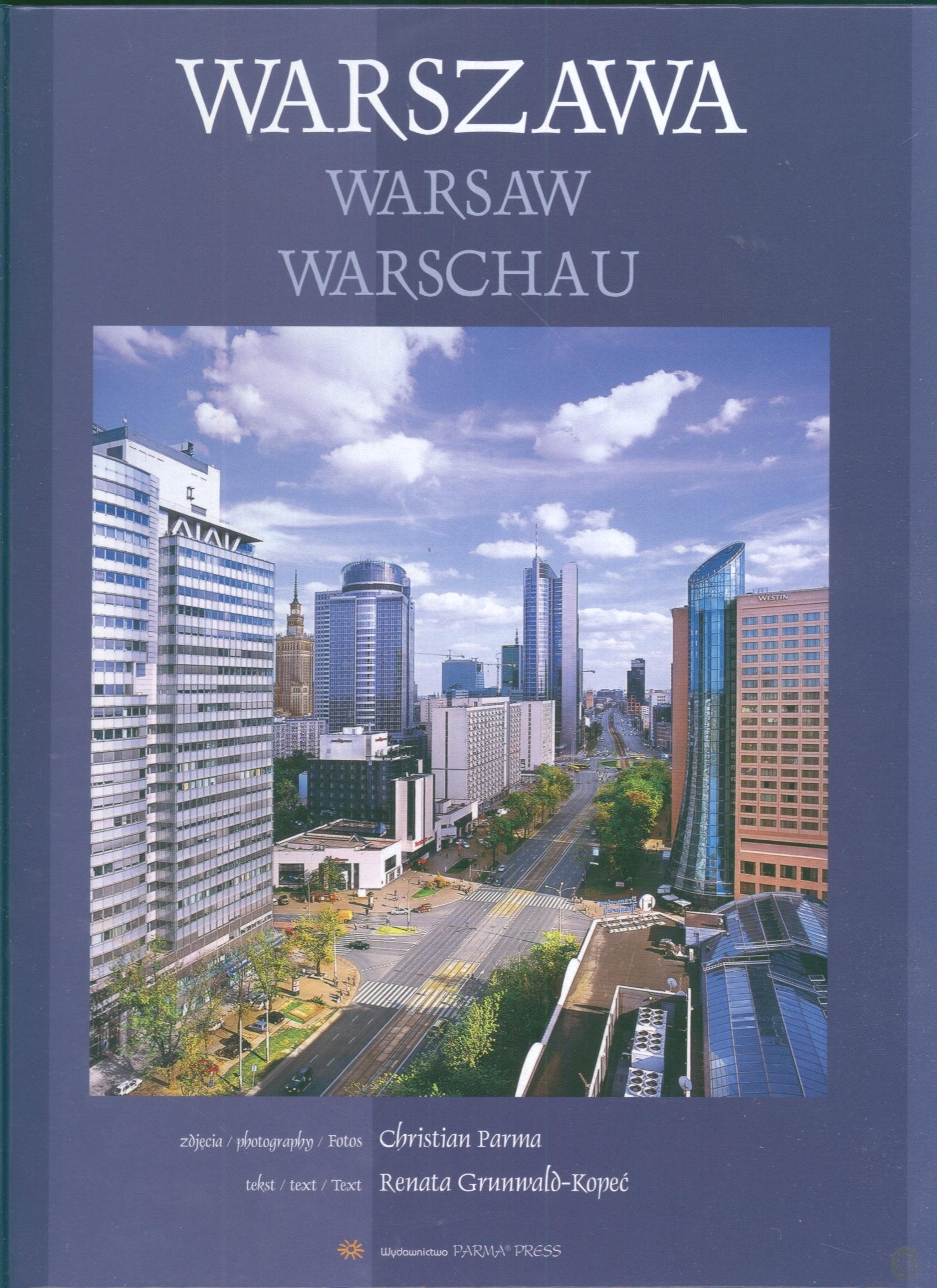 Warszawa Warsaw Warschau wersja polsko angielsko niemiecka Books
