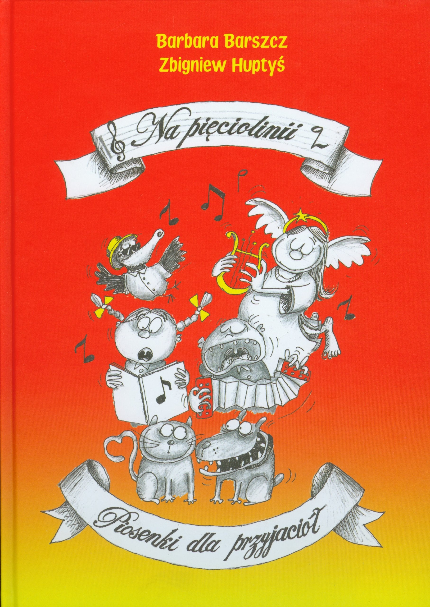 Na pieciolinii Piosenki dla przyjaciól + CD Books
