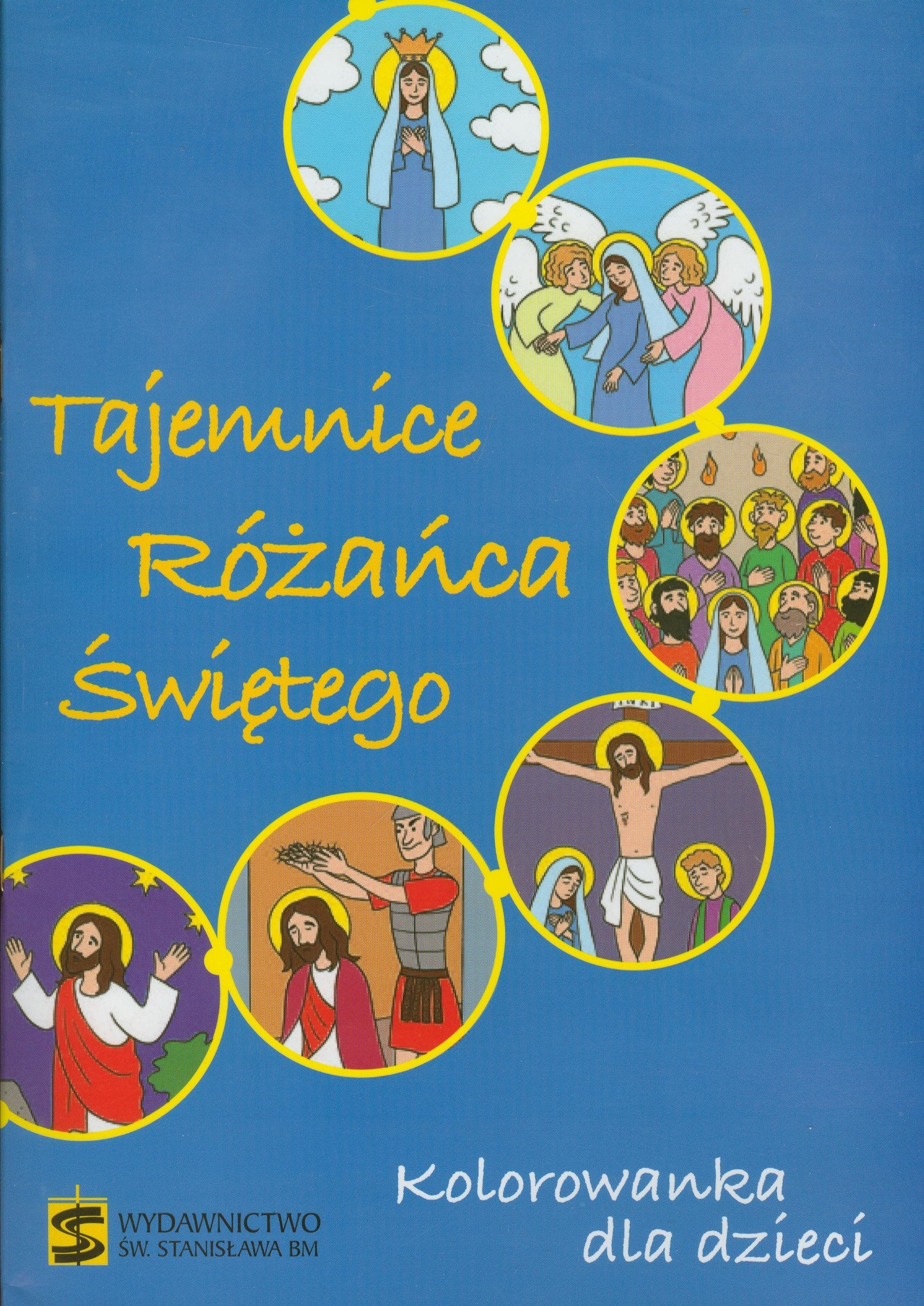 Tajemnice Rozanca Swietego Kolorowanka dla dzieci Books