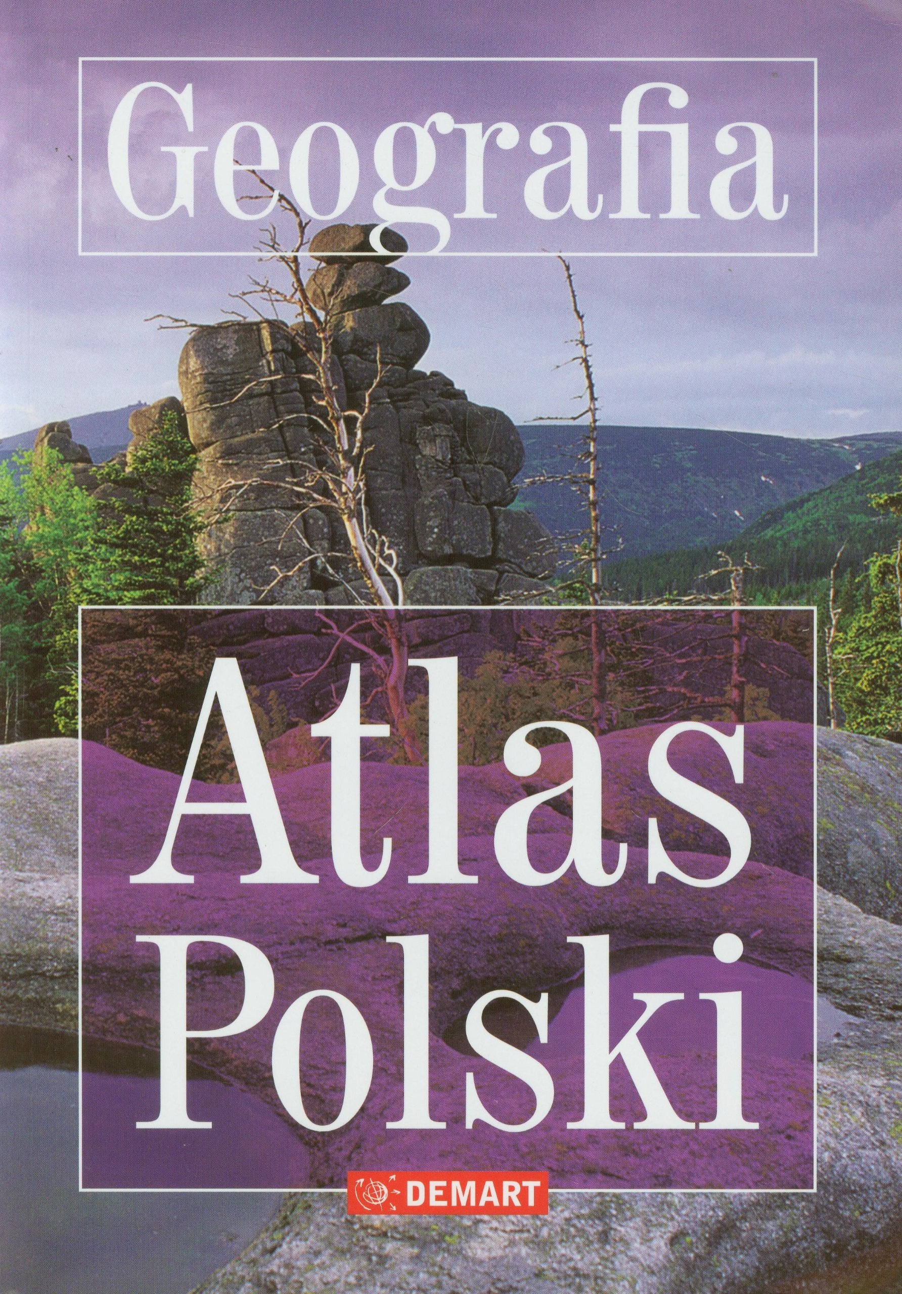 Atlas Polski Geografia Books