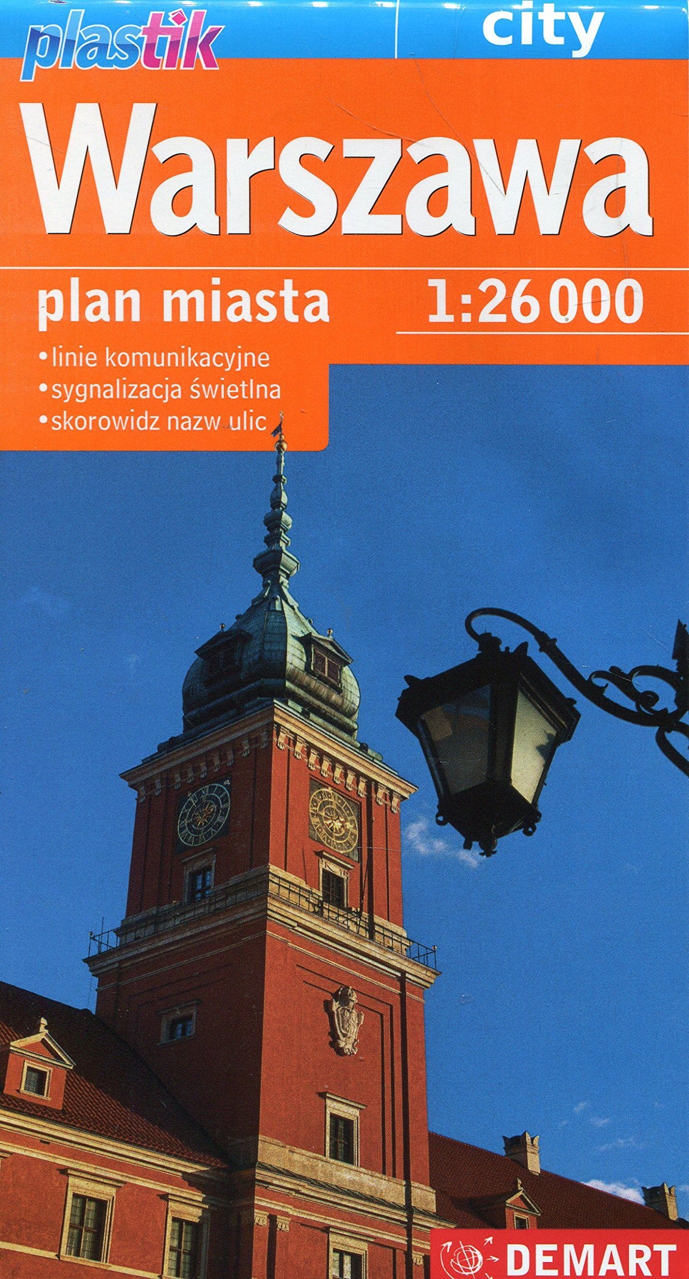 Warszawa plan miasta 1:26 000 Maps & Plans
