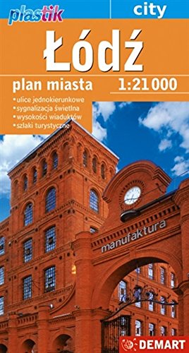 Lodz plan miasta 1:21 000 Maps & Plans