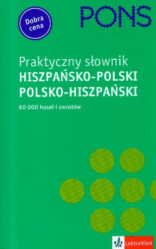 Pons Praktyczny słownik hiszpańsko-polski polsko-hiszpański Books