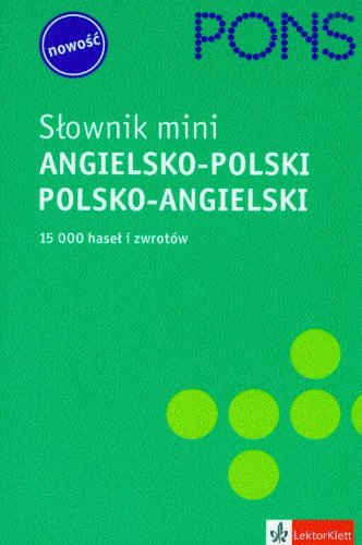 Pons słownik mini angielsko-polski polsko-angielski Books