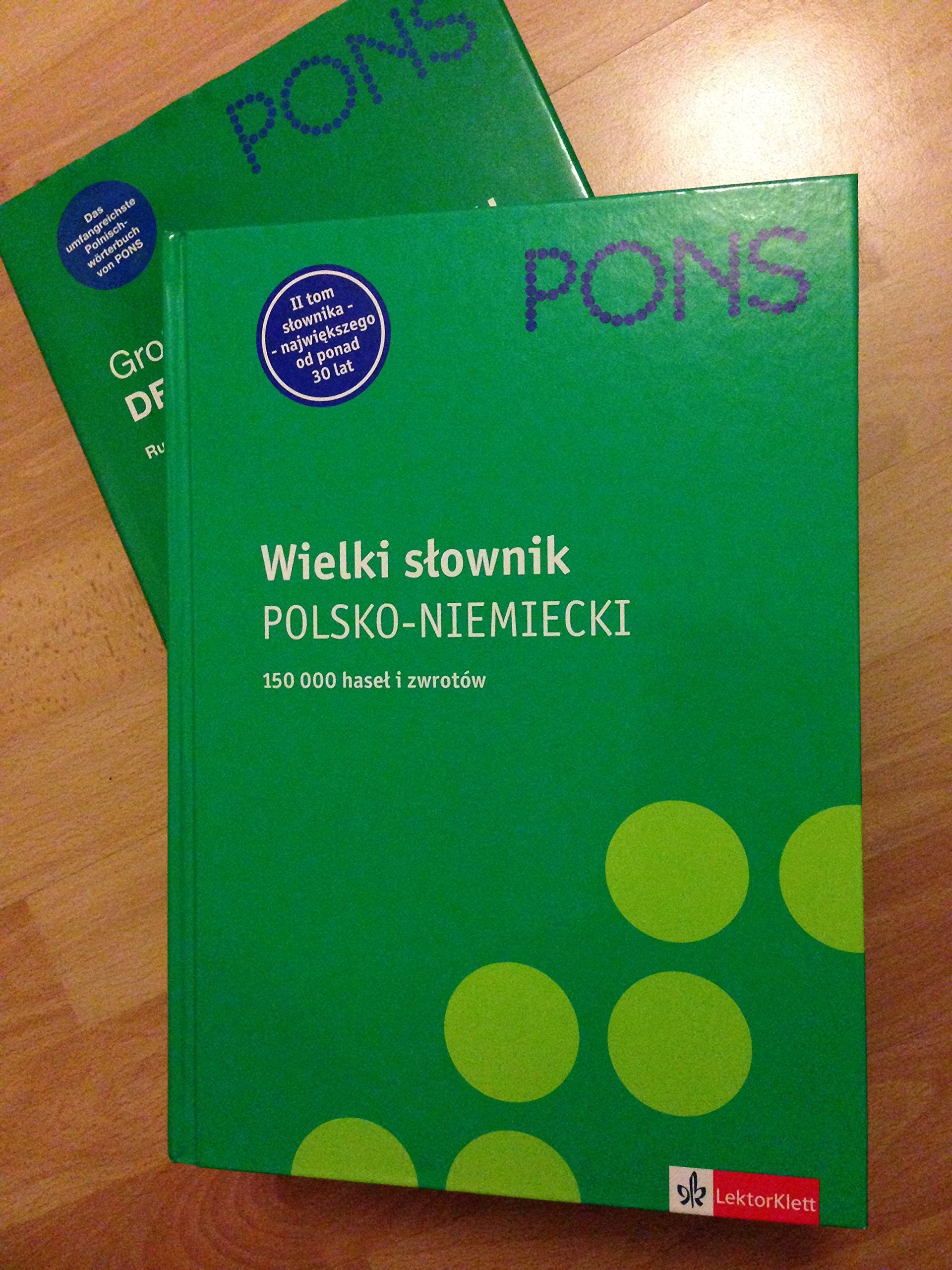 Pons Wielki słownik polsko-niemiecki Books