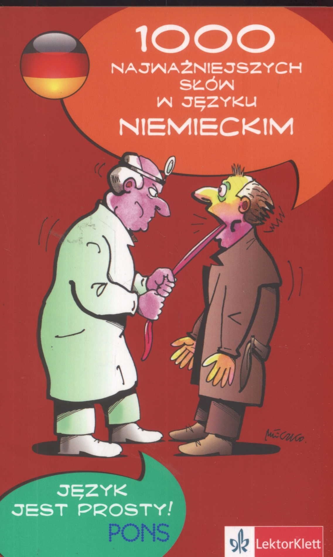 1000 najważniejszych słów w języku niemieckim Books