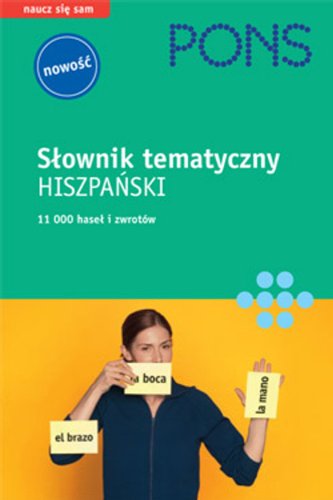 Pons Słownik tematyczny hiszpańki Books