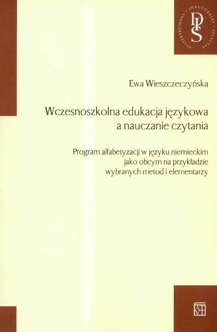 Wczesnoszkolna edukacja języka a nauczanie czytania book