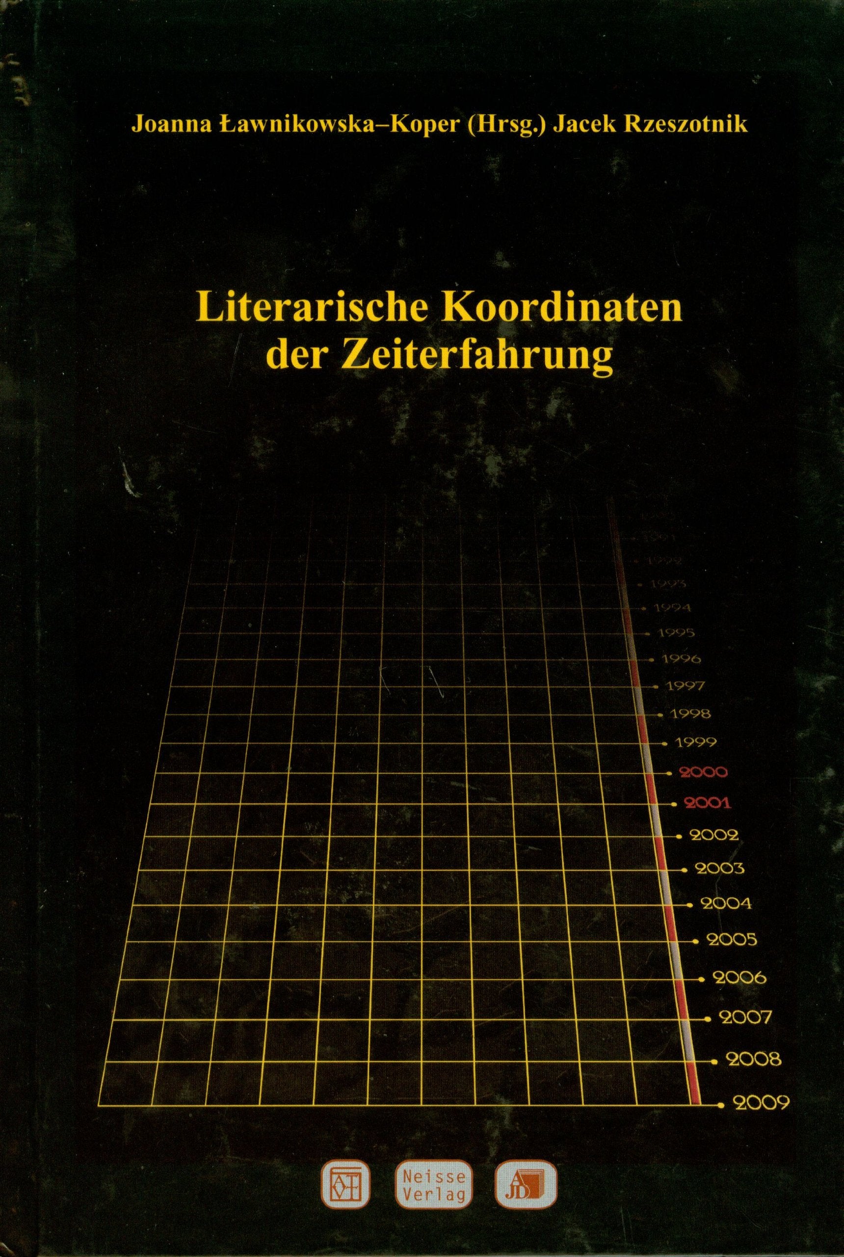 Literarische Koordinaten der Zeiterfahrung Books