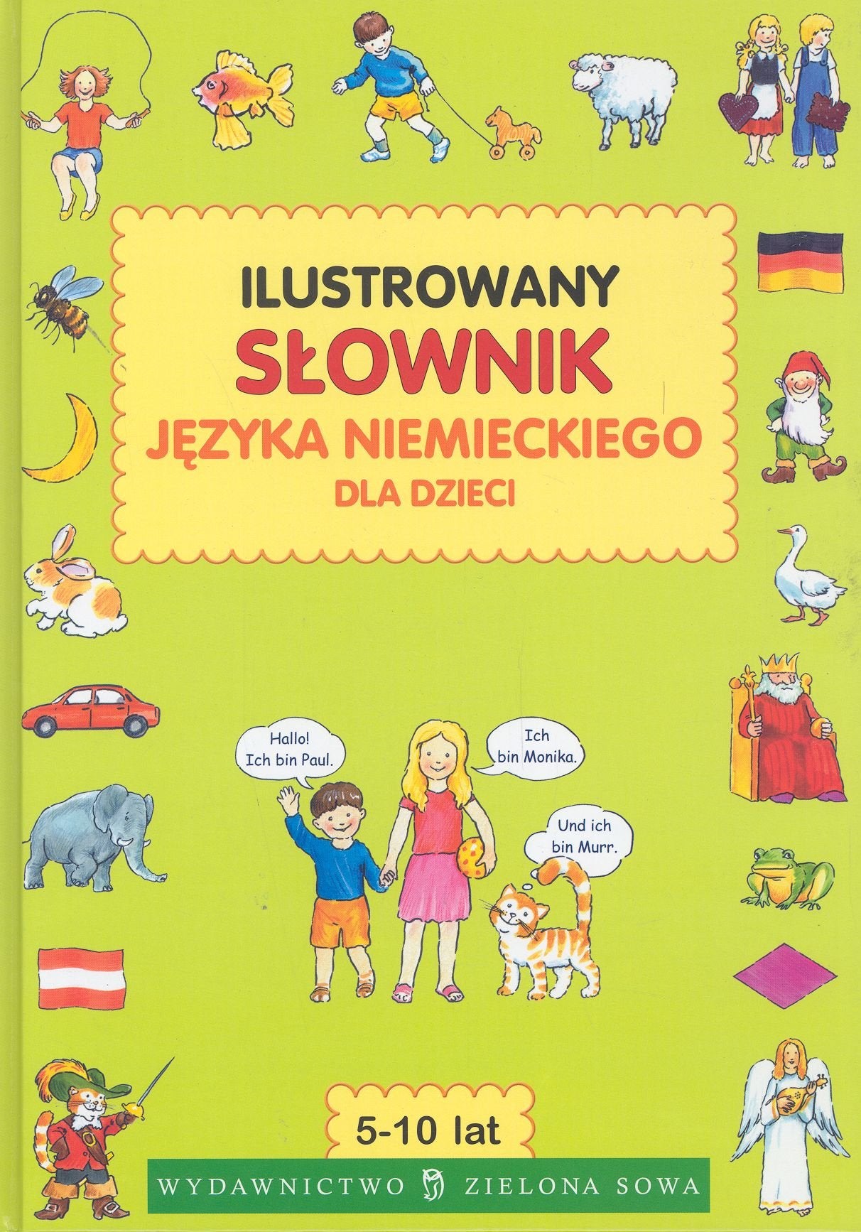 Ilustrowany słownik języka niemieckiego dla dzieci Books