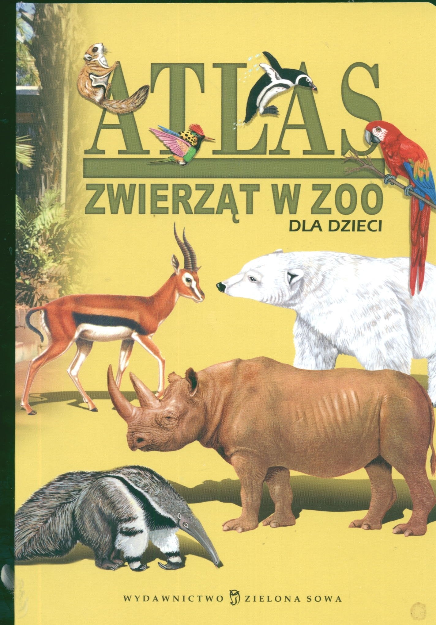 Atlas zwierząt w ZOO dla dzieci Books
