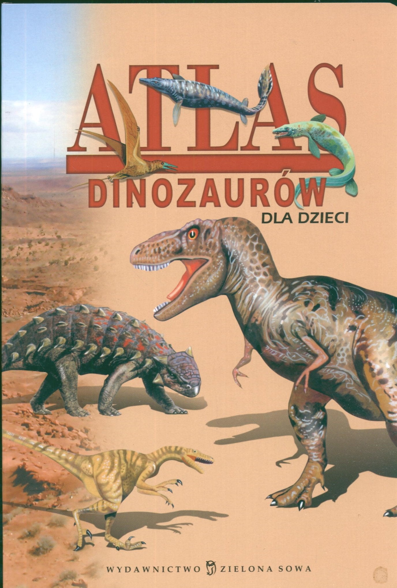 Atlas dinozaurów dla dzieci Books