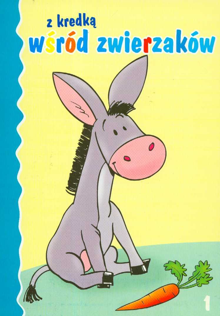 Z kredką wśród zwierzaków 1 book
