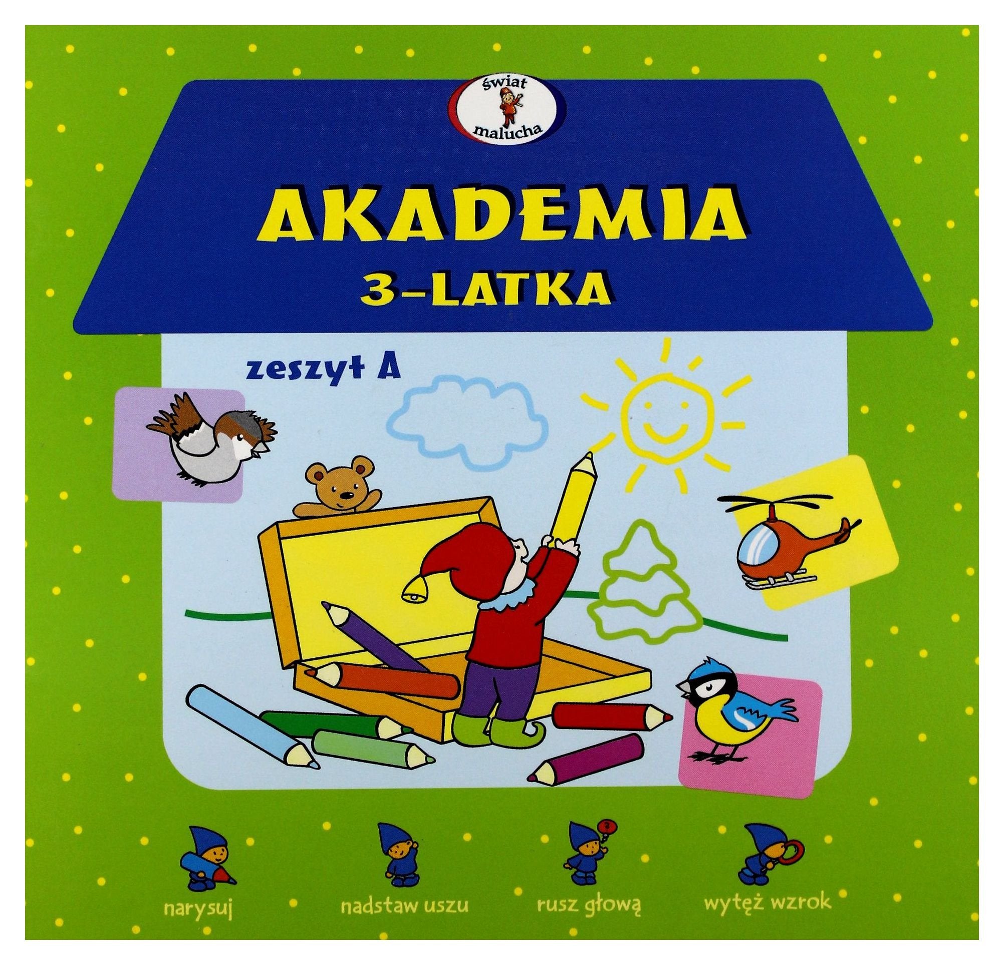 Akademia 3-latka Zeszyt A Books