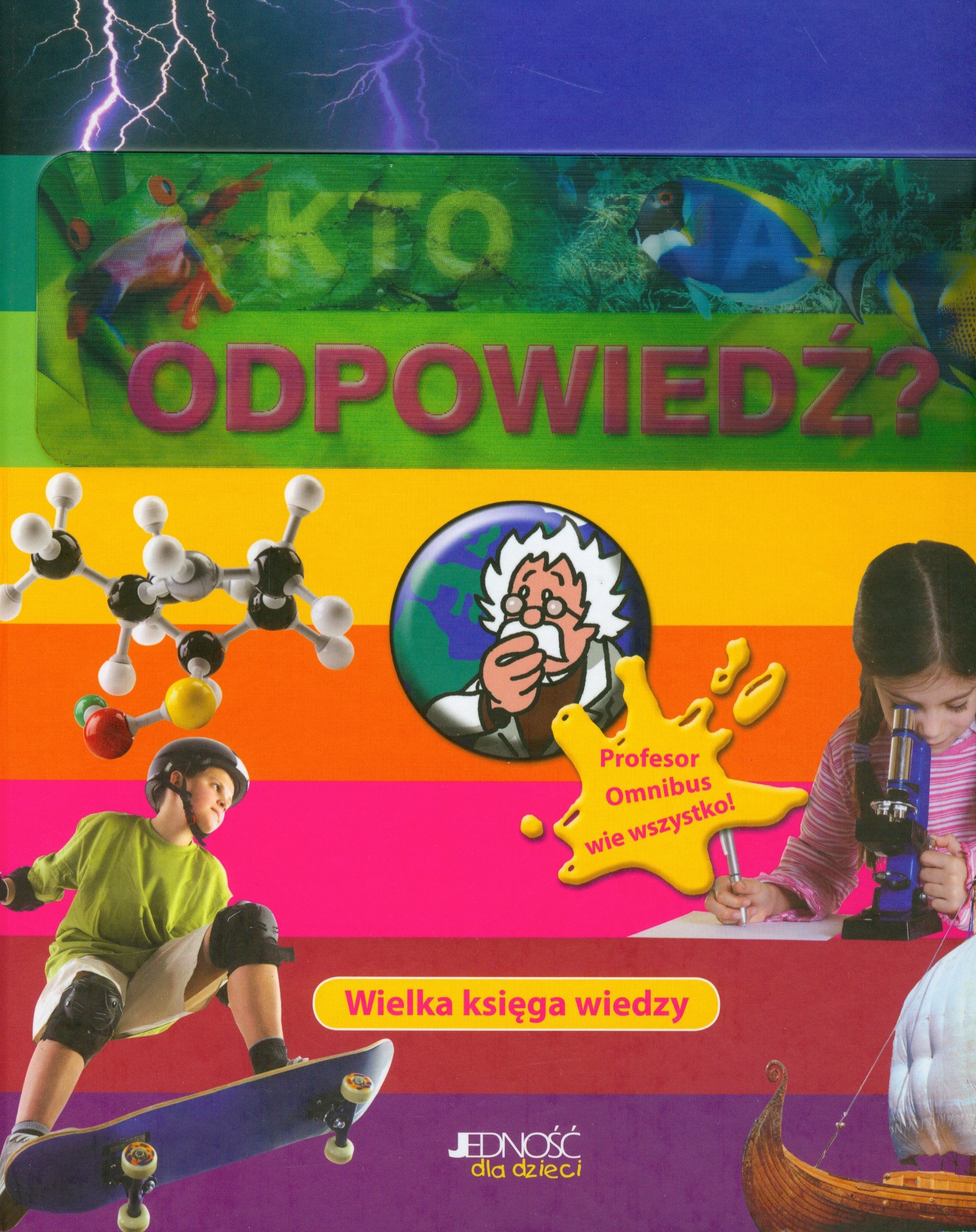 Kto zna odpowiedz Wielka ksiega wiedzy Books