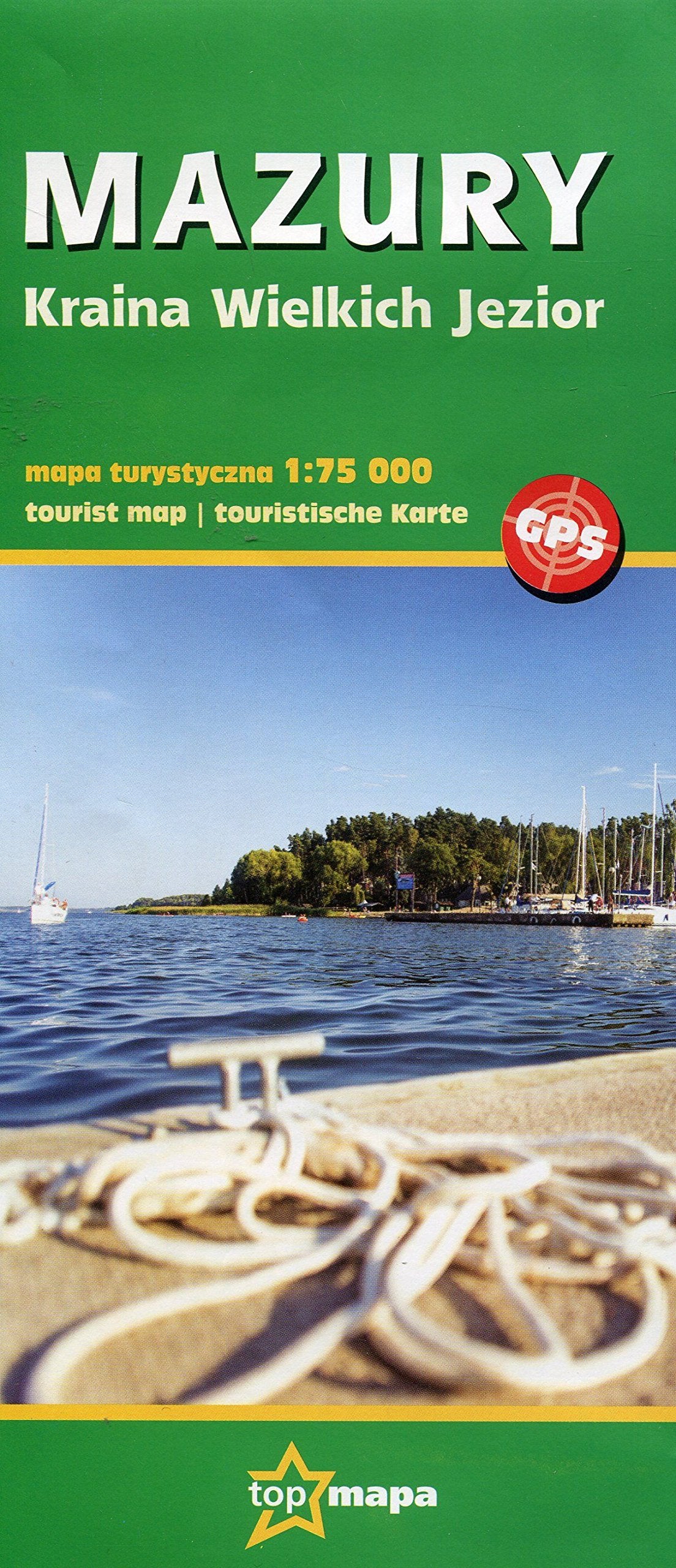 Mazury Kraina Wielkich Jezior mapa turystyczna 1:75 000 Maps & Plans