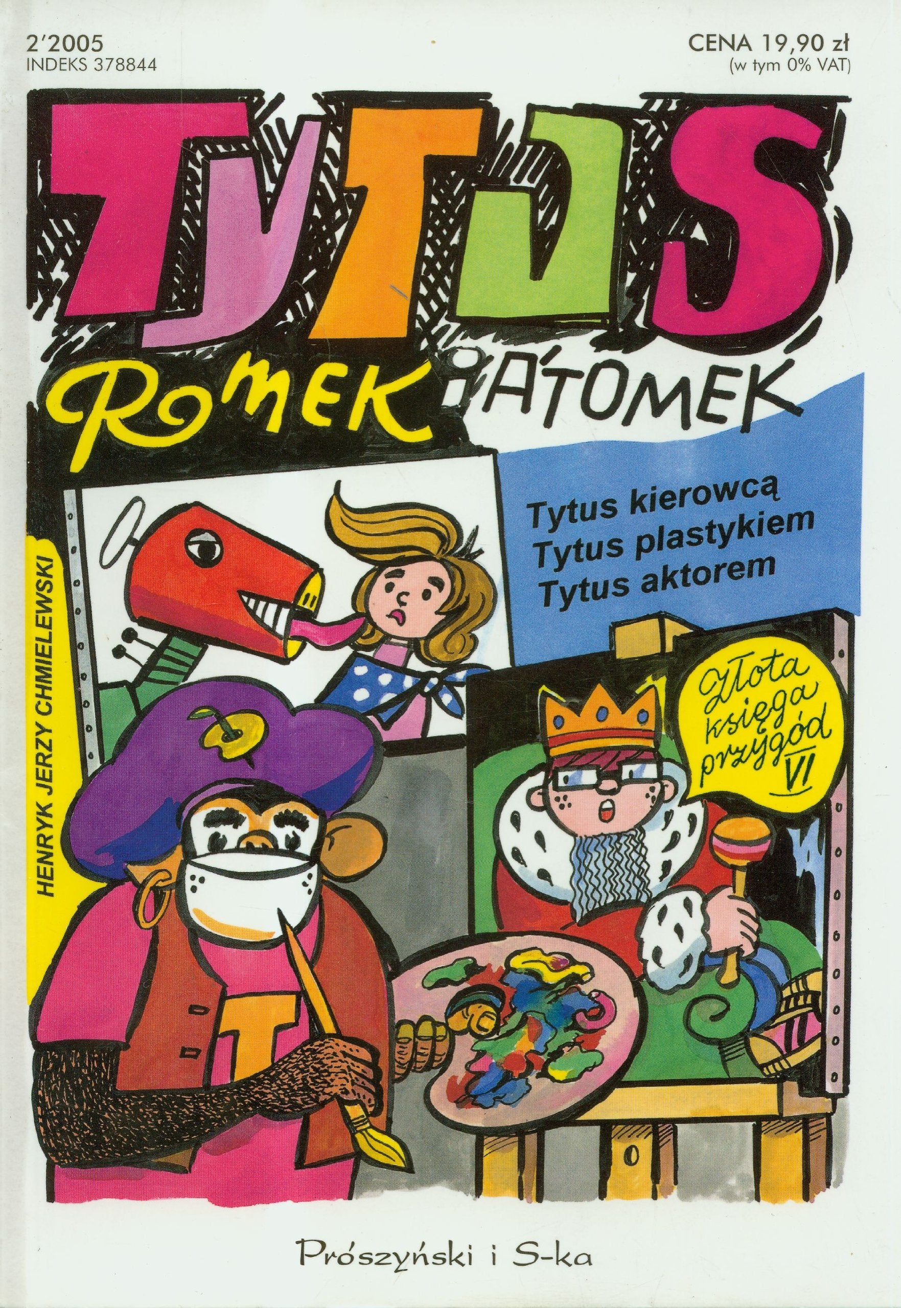 Tytus, Romek i A'Tomek Złota księga przygód 6 Books