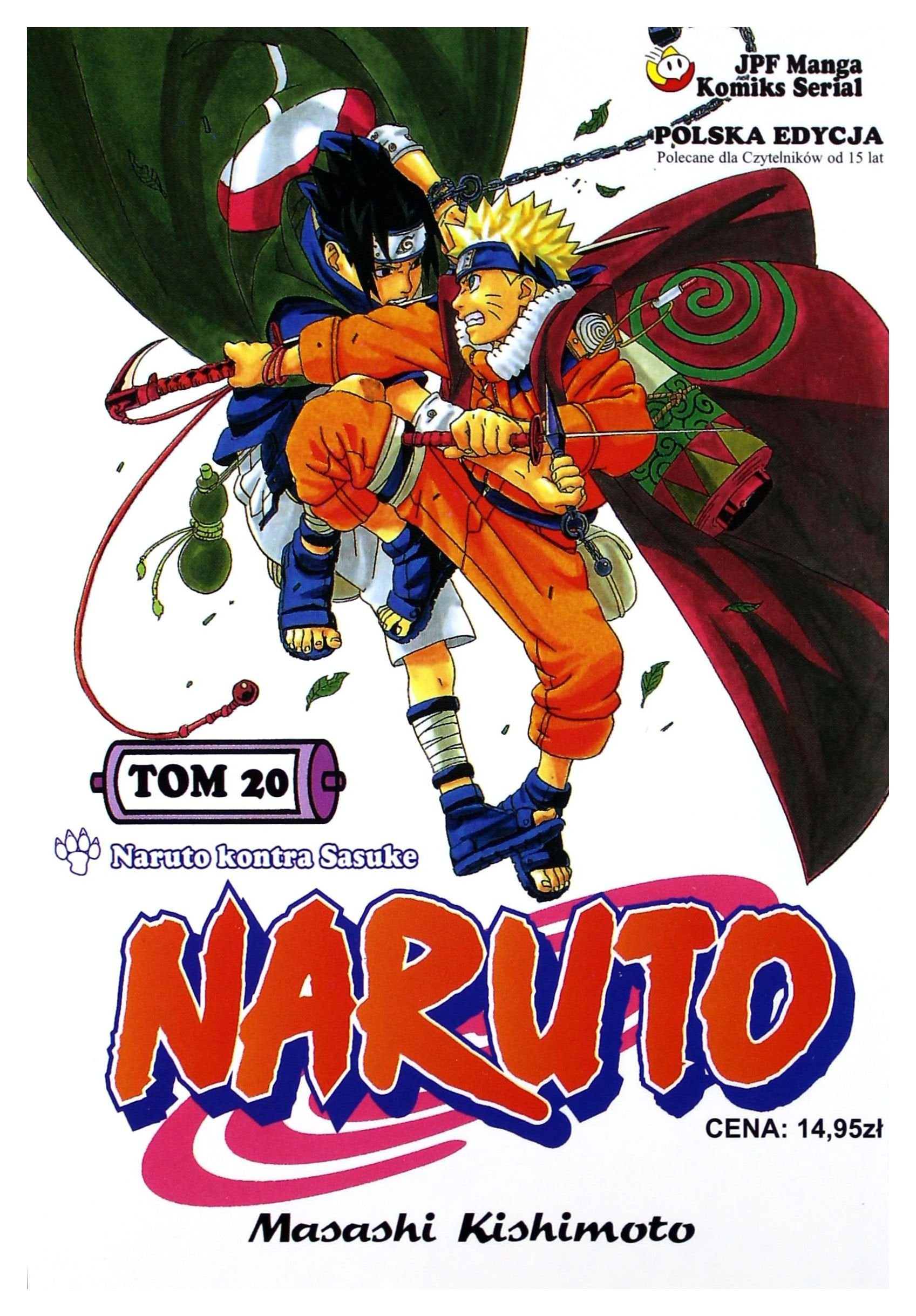 Naruto tom 20 Books