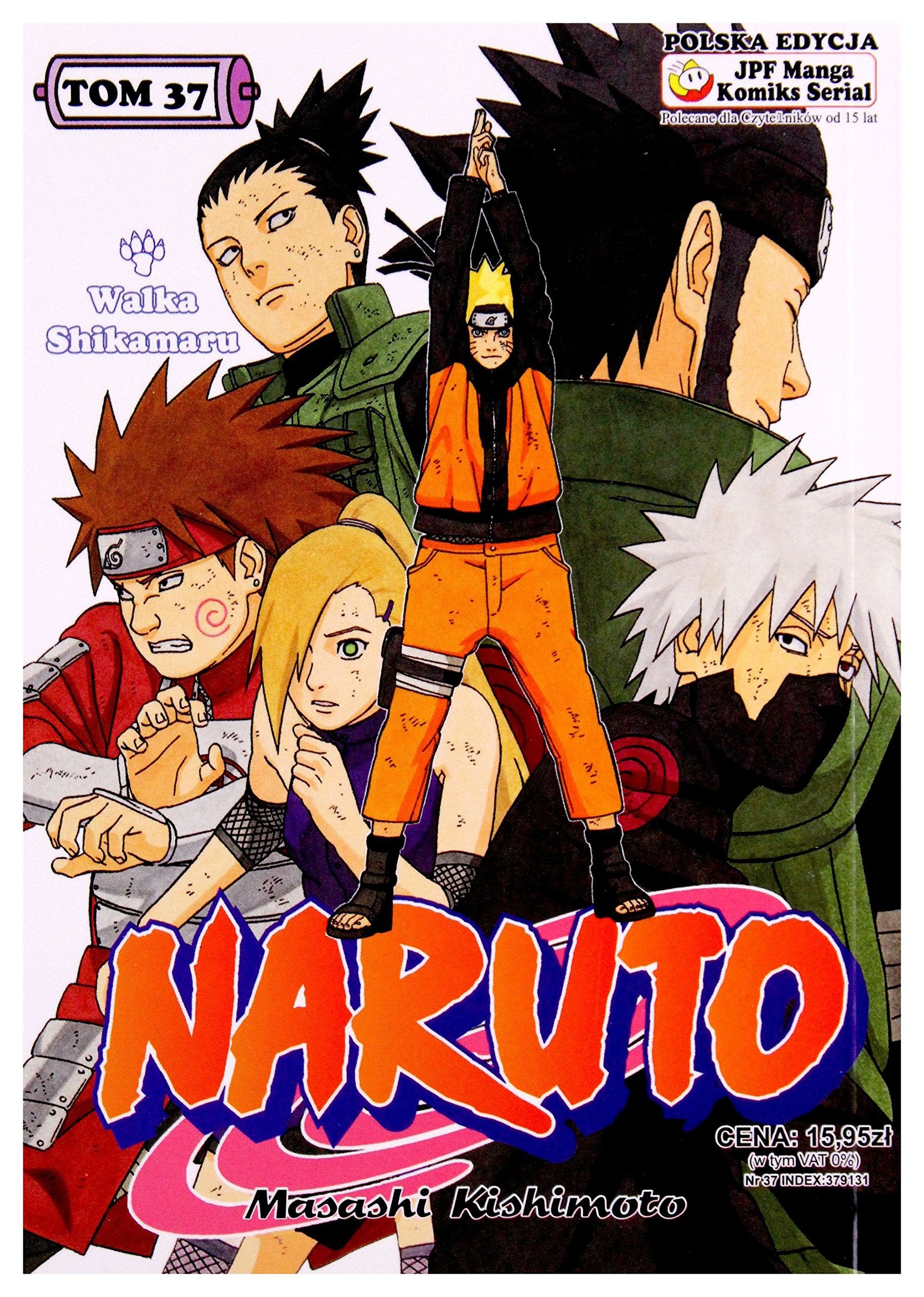 Naruto tom 37 Books