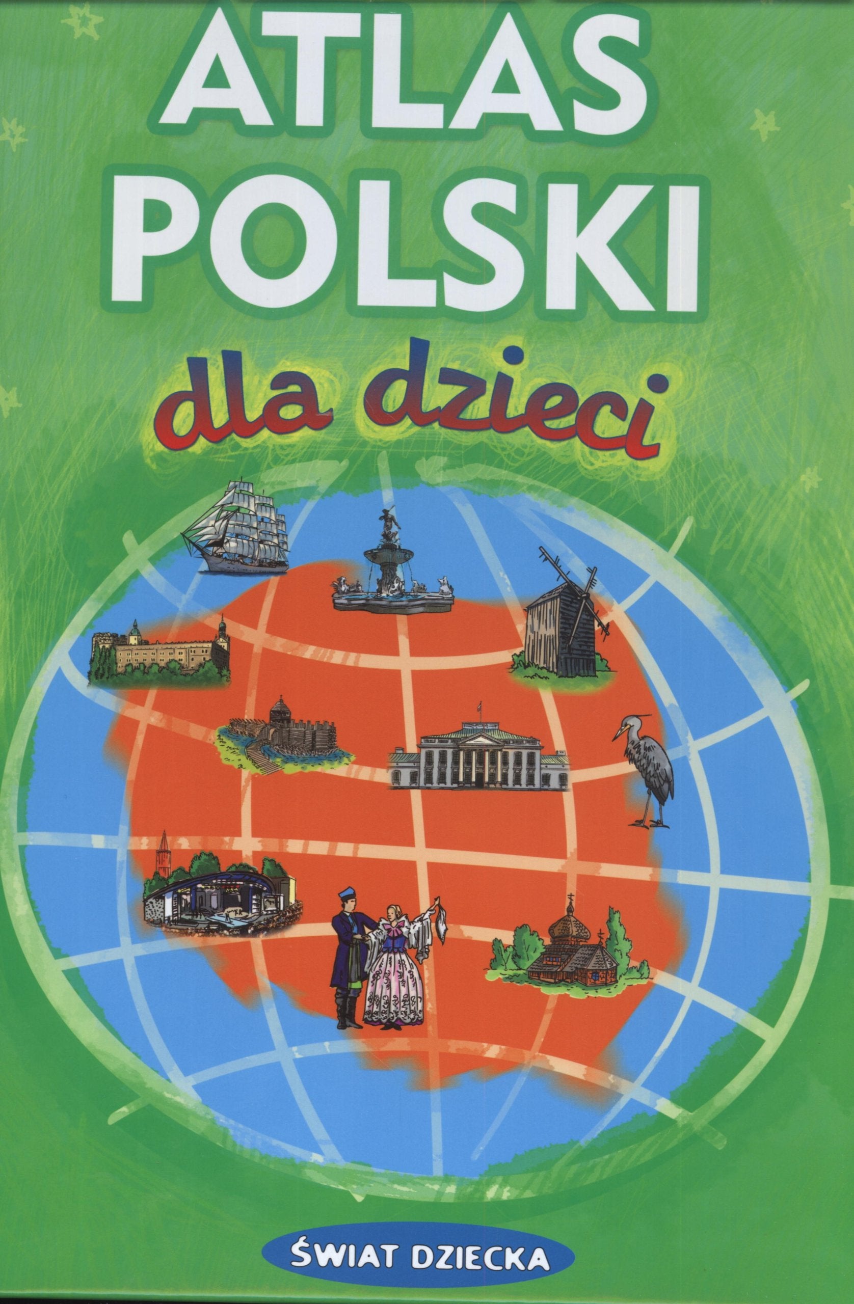 Atlas Polski dla dzieci Books