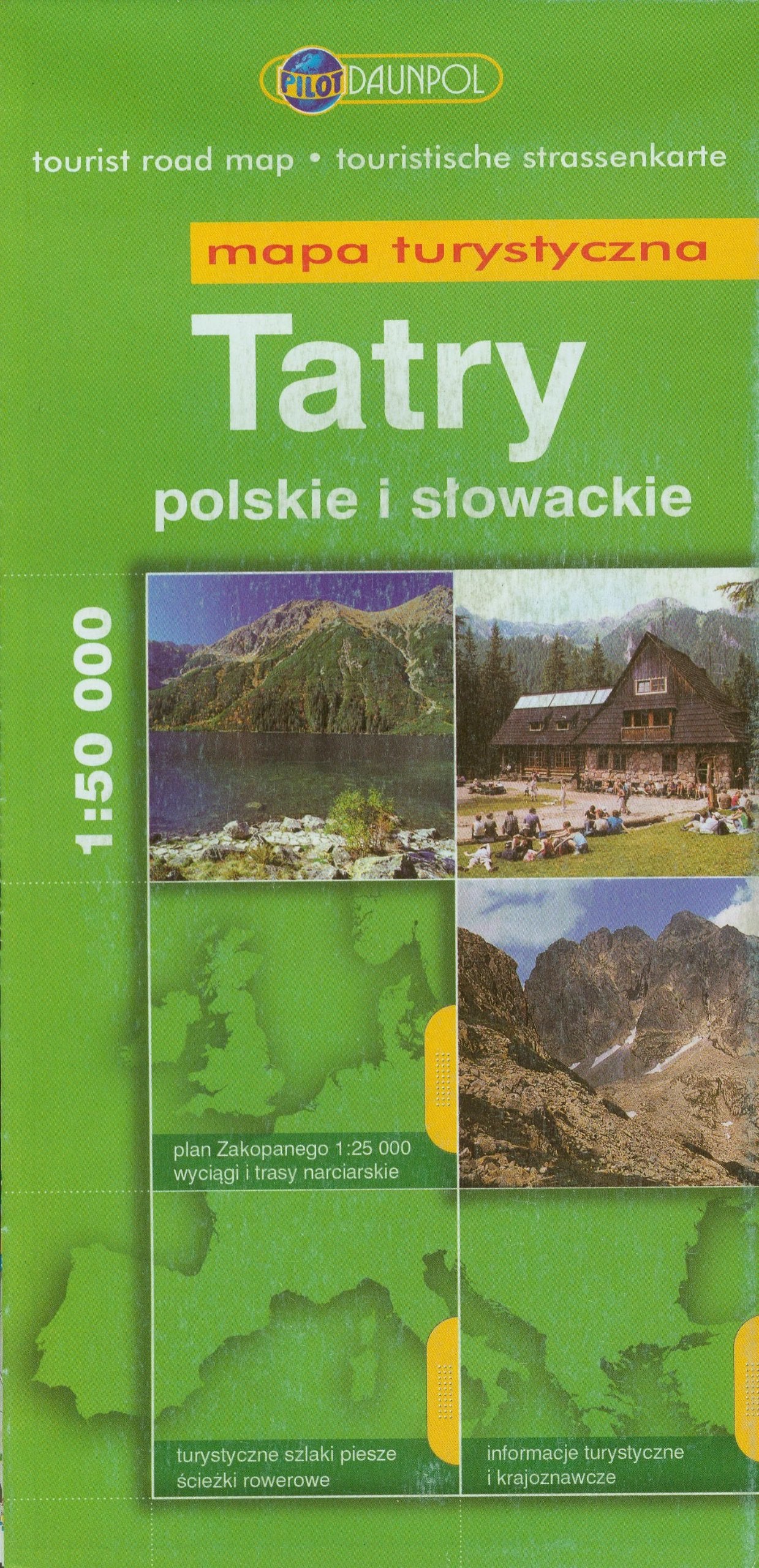 Tatry Polskie i Słowackie 1:50000 Maps & Plans