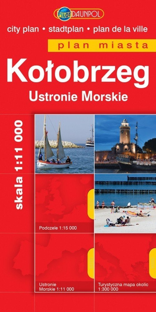 Kołobrzeg Plan miasta 1:11 000 Maps & Plans