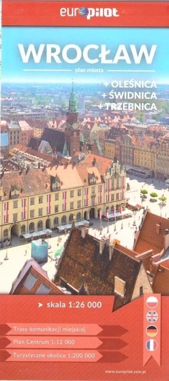 Wroclaw. Olesnica. Swidnica. Trzebnica. Plan miasta Books