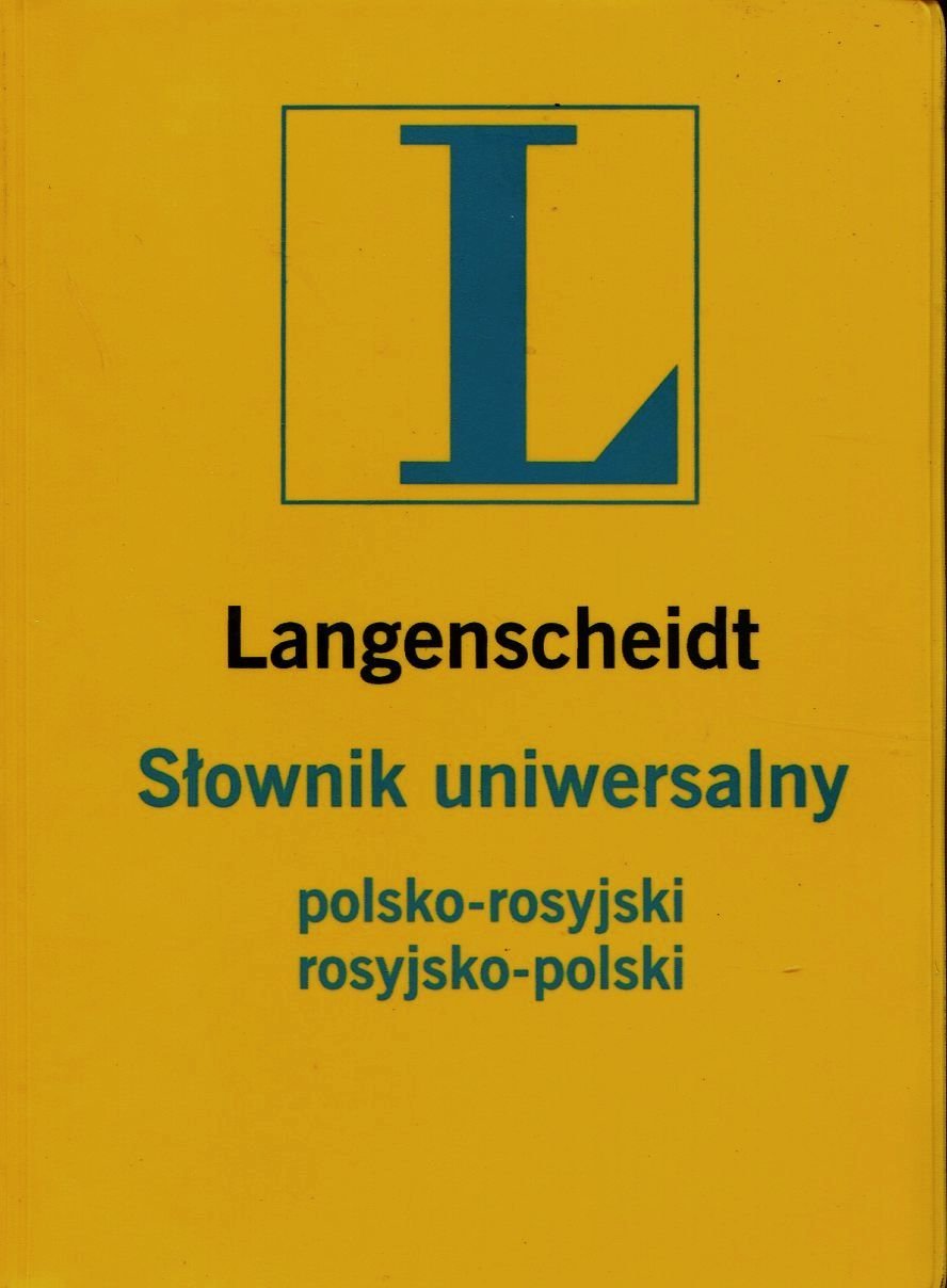 Slownik uniwersalny polsko-rosyjski rosyjsko-polski Foreign Languages ​​& Dictionaries