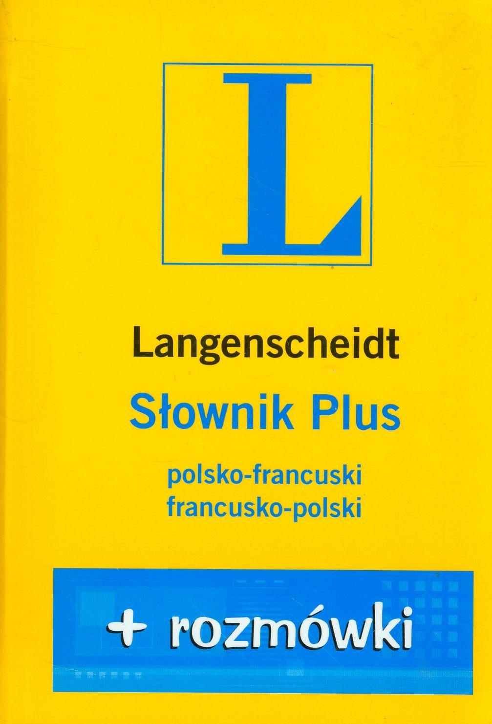Slownik PLUS rozmowki polsko - francuski francusko - polski book