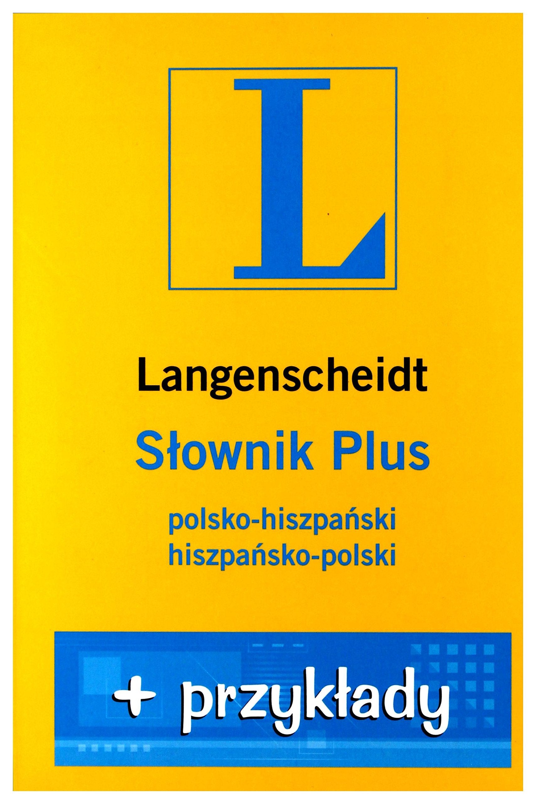 Slownik Plus przyklady. Polsko-hiszpanski, hiszpansko-polski Books