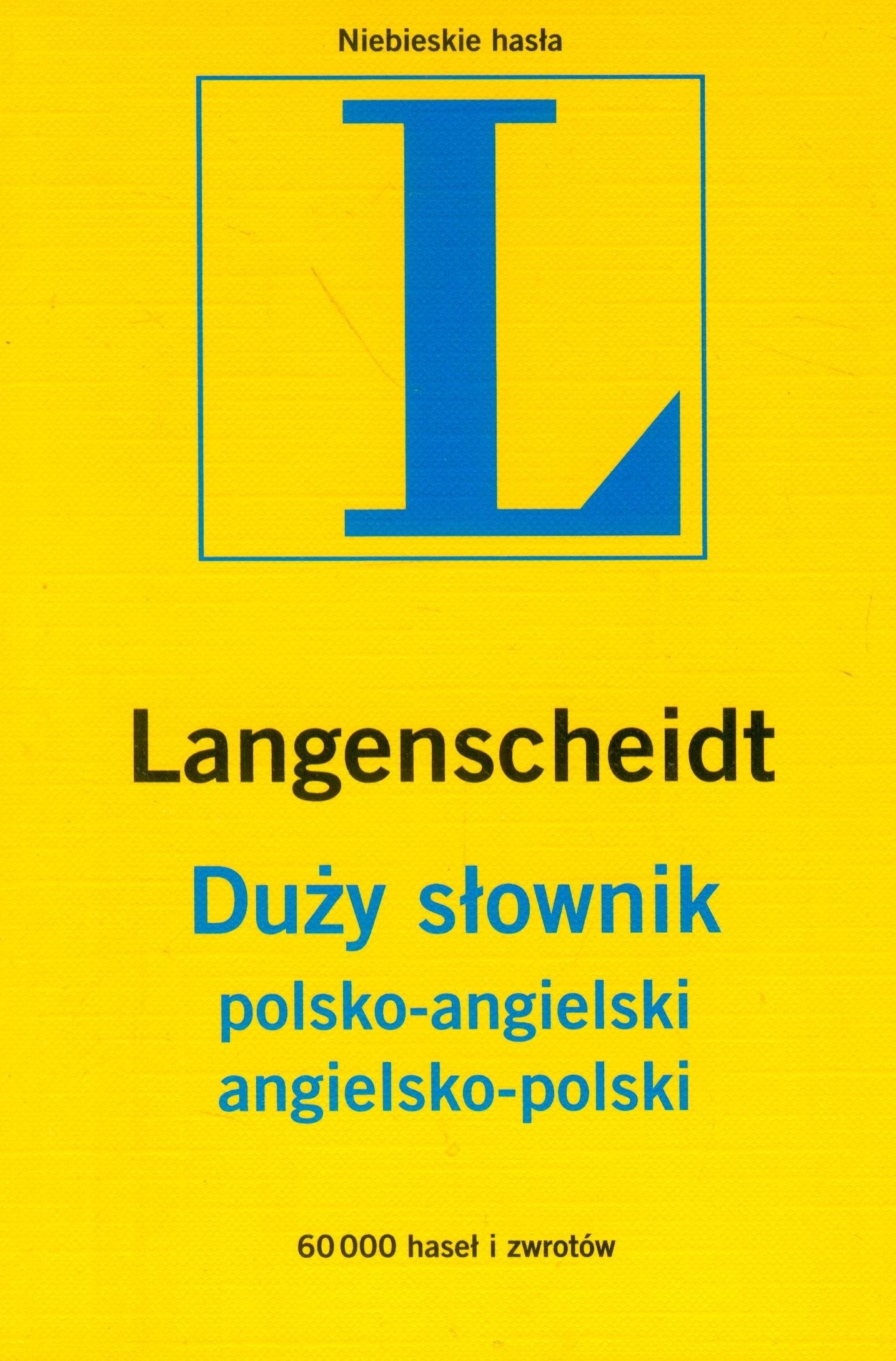 Duży słownik polsko-angielsko angielsko-polski Books