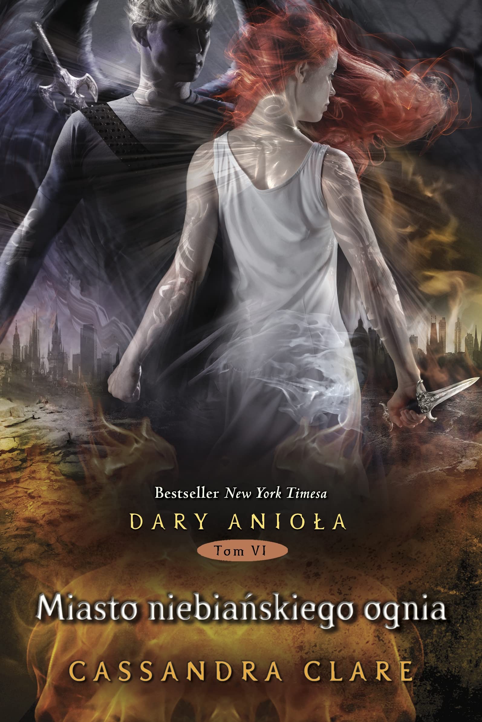 Dary Aniola 6 Miasto niebianskiego ognia (DARY ANIOŁA) Horror & Mystery