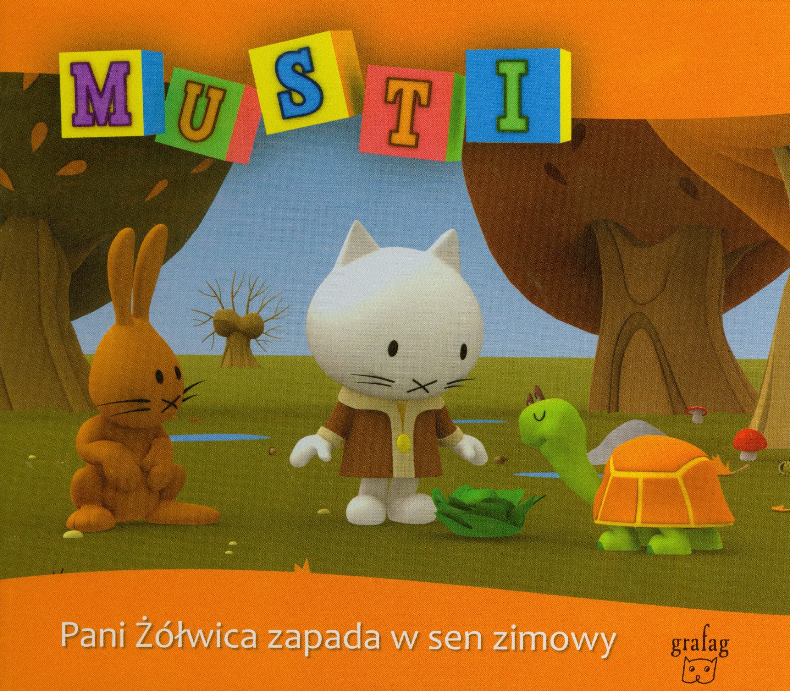 Musti Pani Żółwica zapada w sen zimowy Books