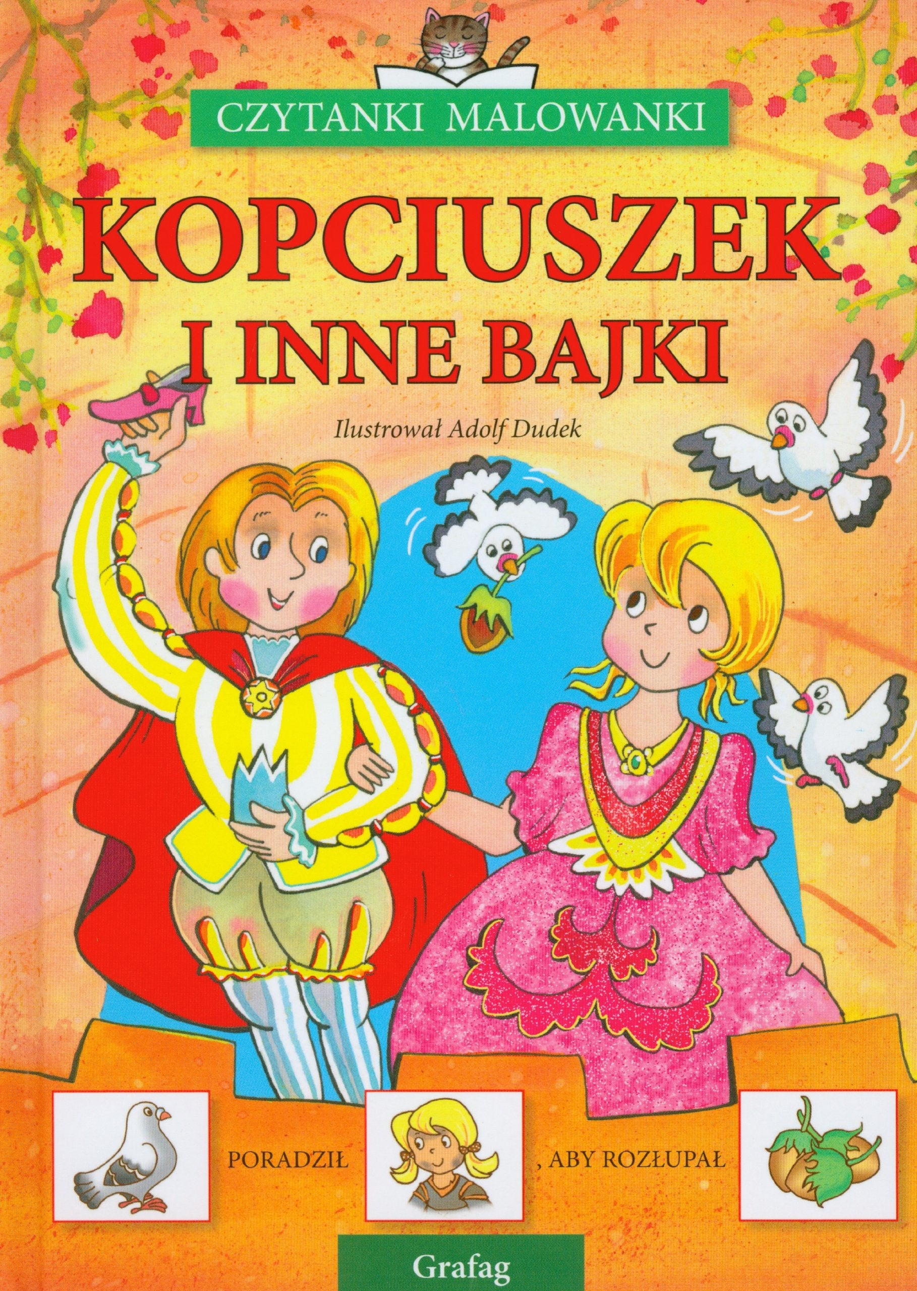 Kopciuszek i inne bajki Czytanki Malowanki Fairy Tales & Legends