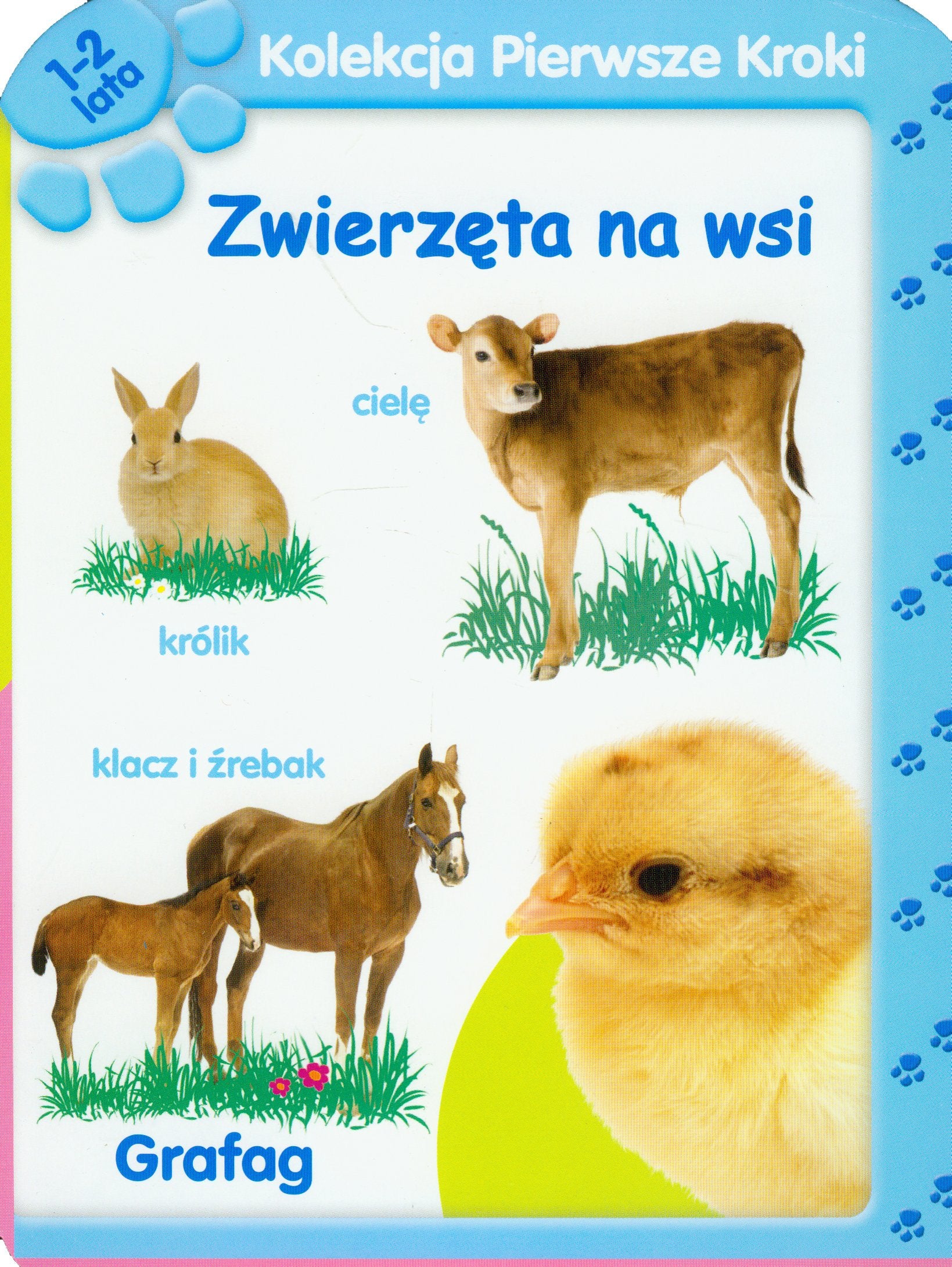 Kolekcja pierwsze kroki Zwierzęta na wsi Books
