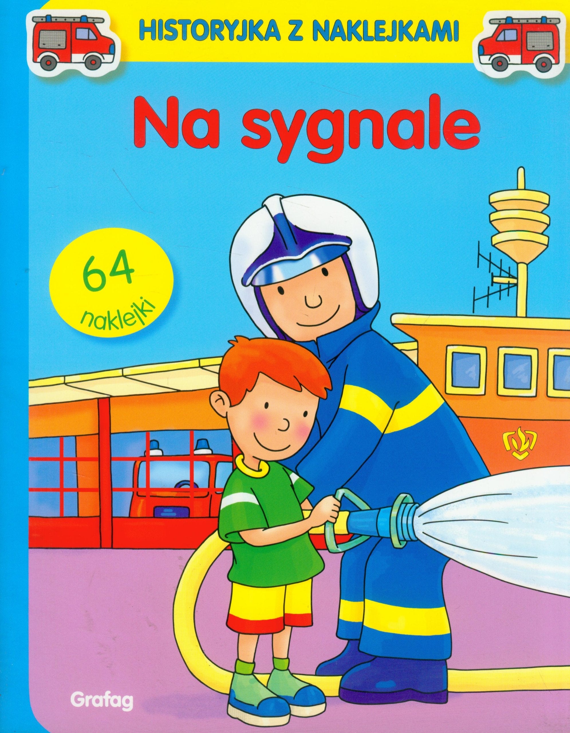 Na sygnale historyjka z naklejkami: 64 naklejki Books